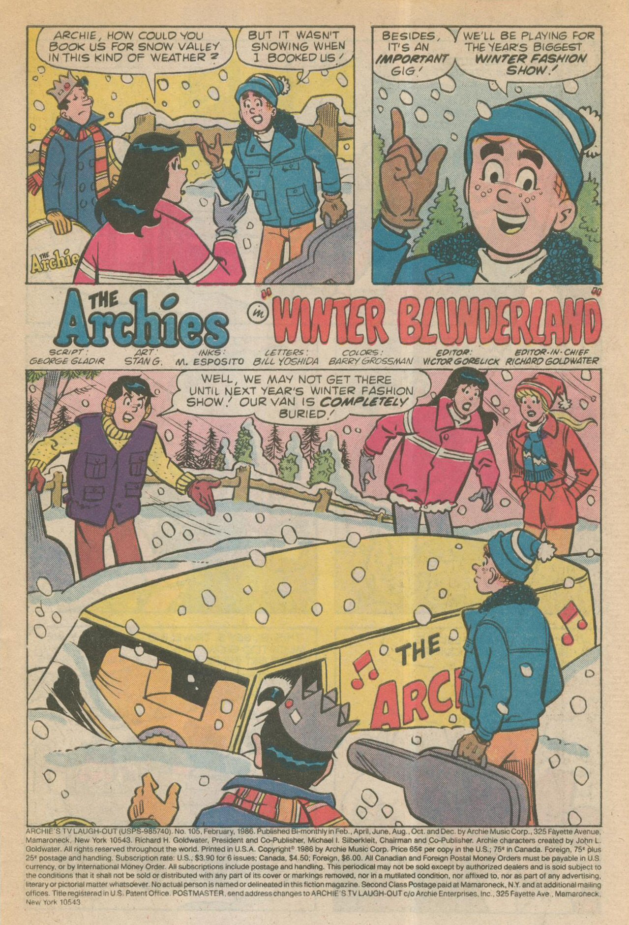 Read online Archie's TV Laugh-Out comic -  Issue #105 - 3