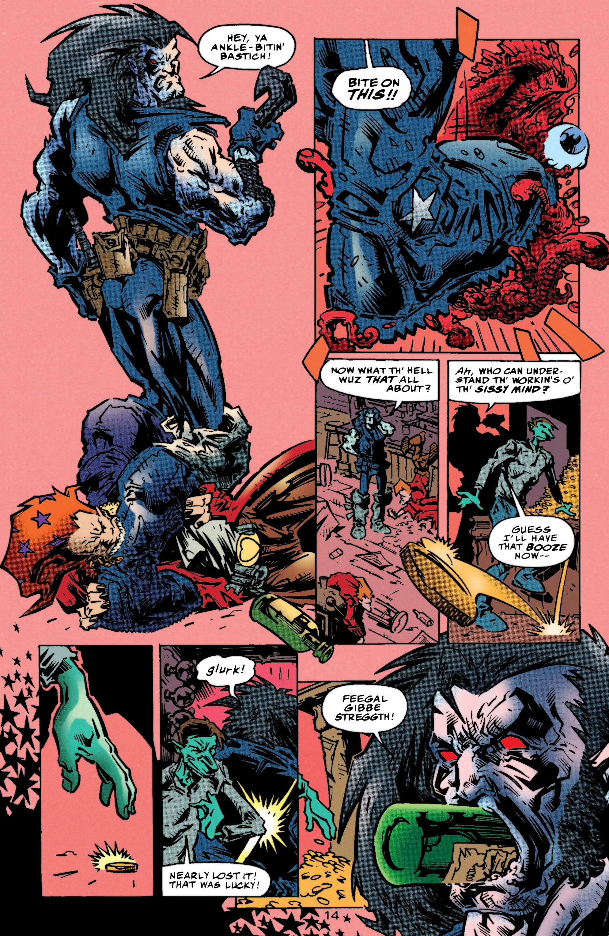 Read online Lobo (1993) comic -  Issue #52 - 15