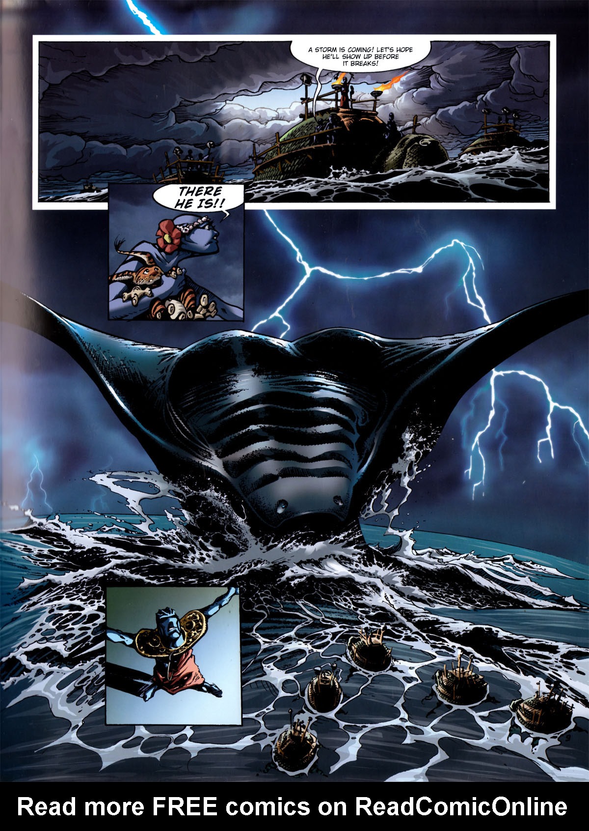Read online Aquablue comic -  Issue #2 - 12