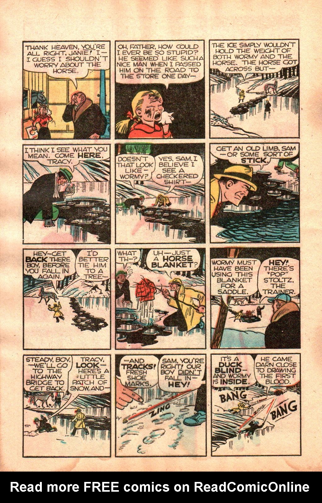 Read online Dick Tracy comic -  Issue #65 - 10