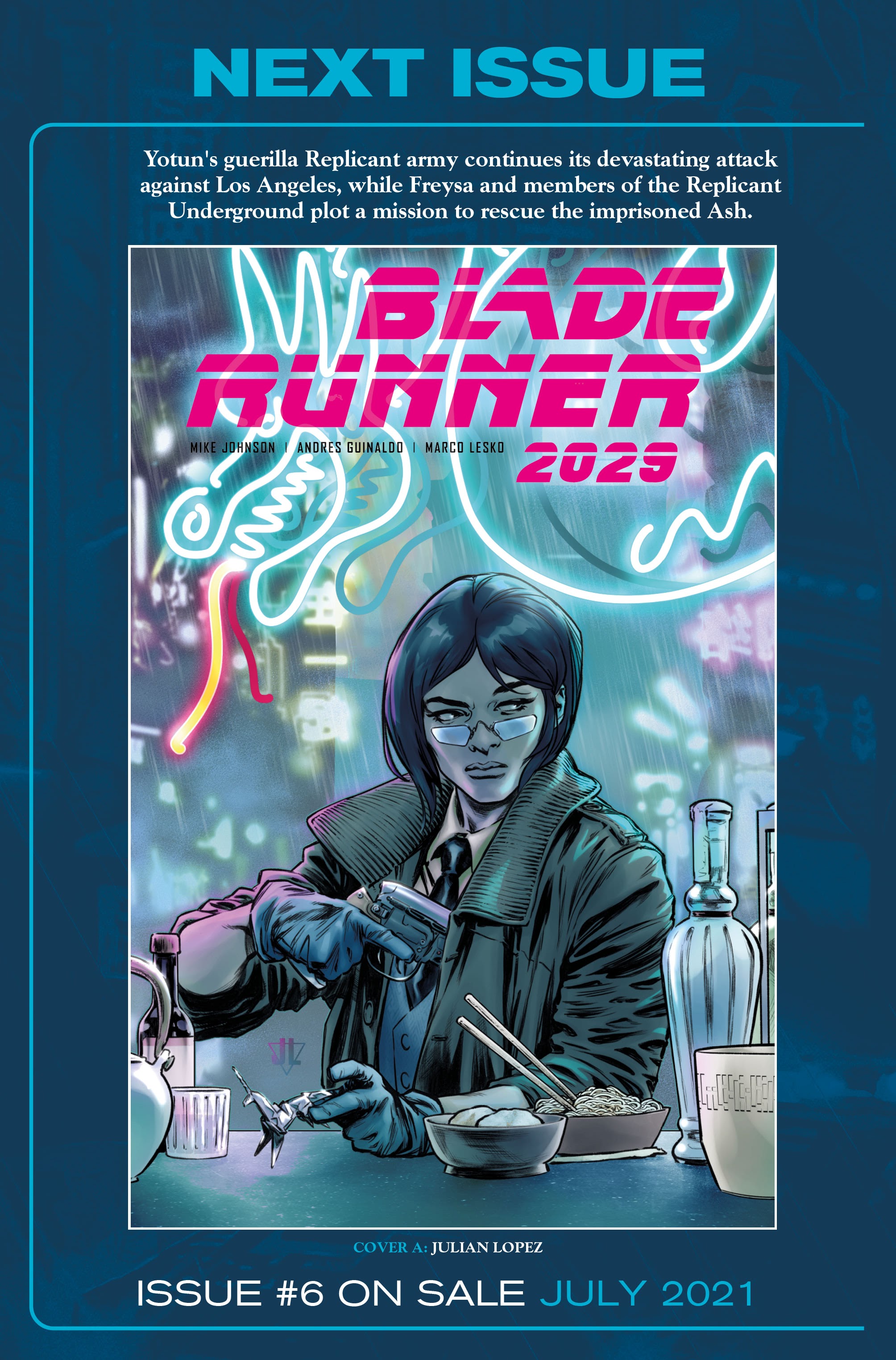 Read online Blade Runner 2029 comic -  Issue #5 - 31