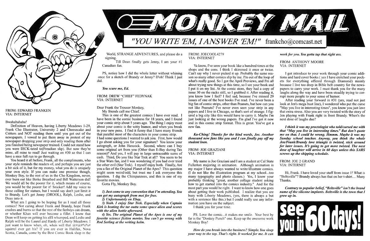 Read online Liberty Meadows comic -  Issue #32 - 36