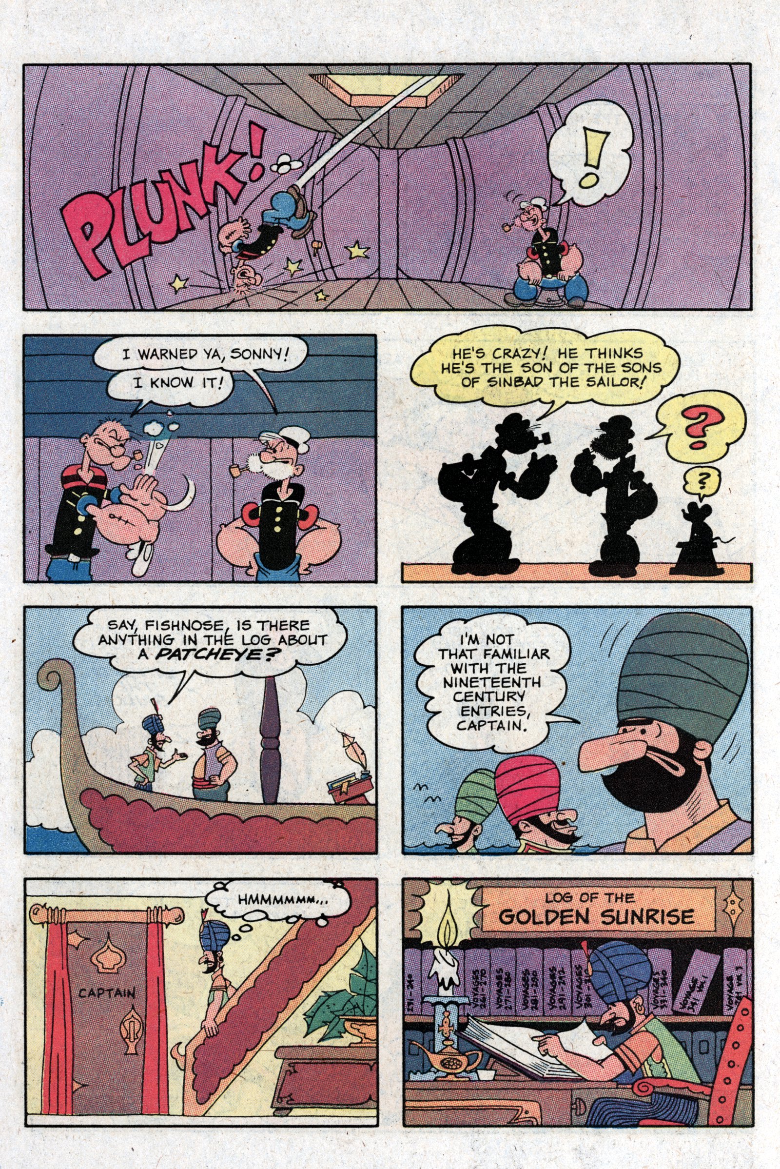 Read online Popeye (1948) comic -  Issue #166 - 6