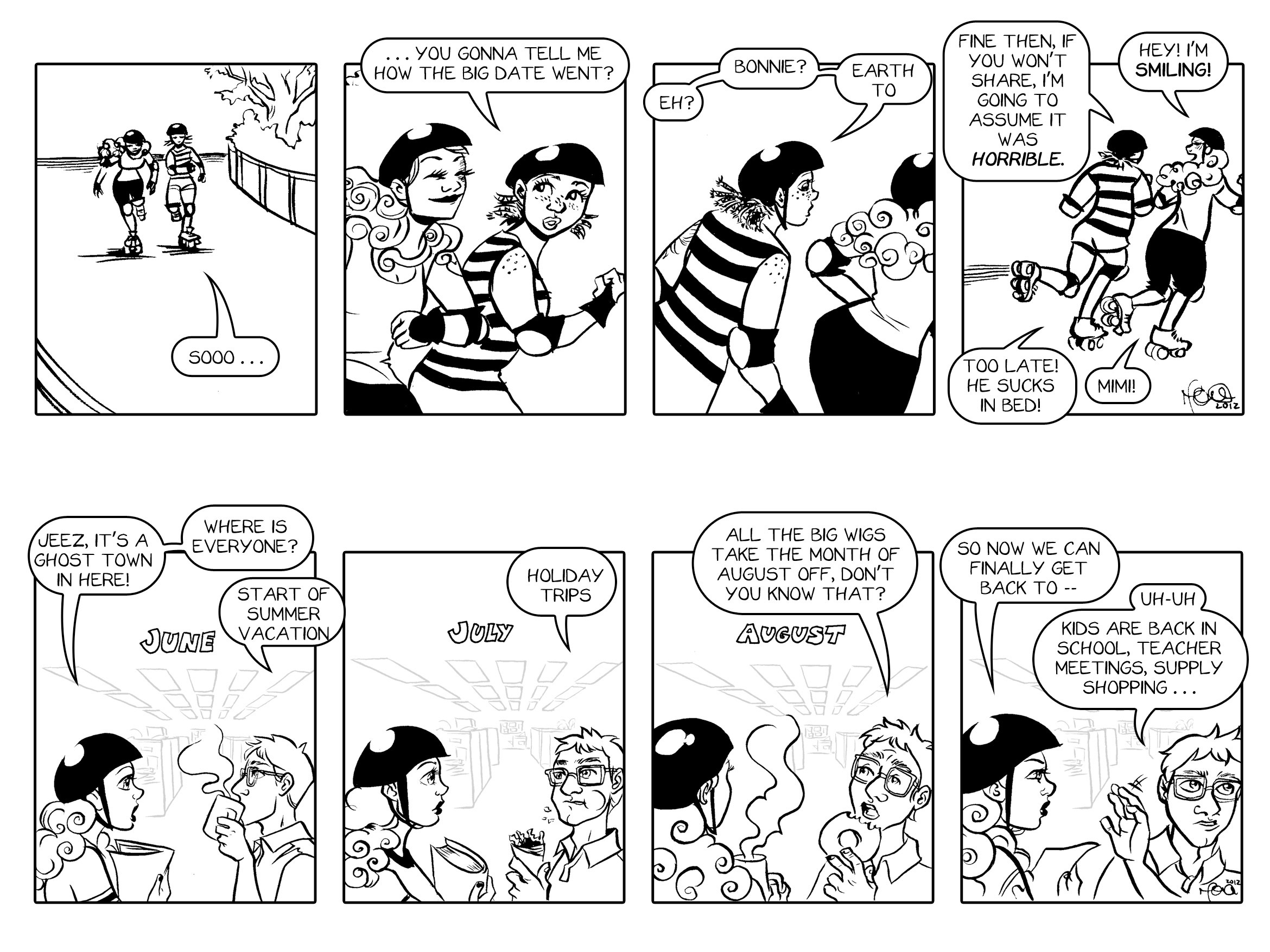 Read online Bonnie N. Collide, Nine to Five comic -  Issue #2 - 31