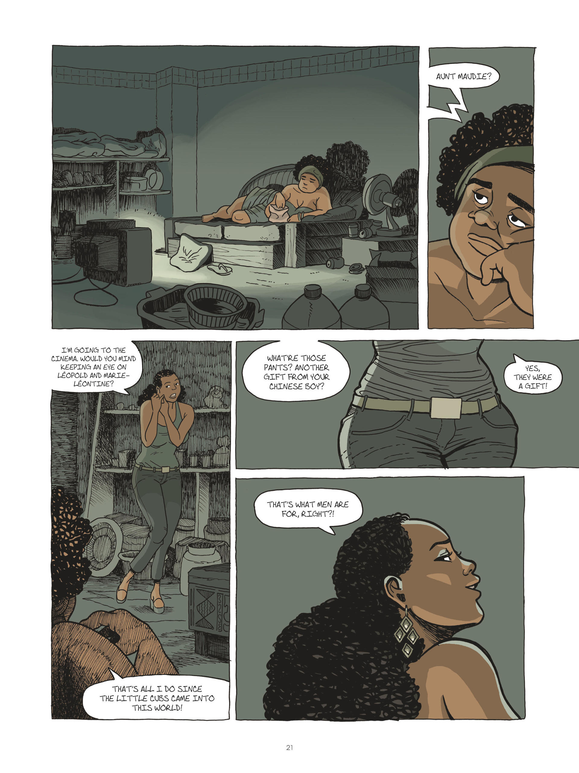 Read online Zidrou-Beuchot's African Trilogy comic -  Issue # TPB 3 - 21