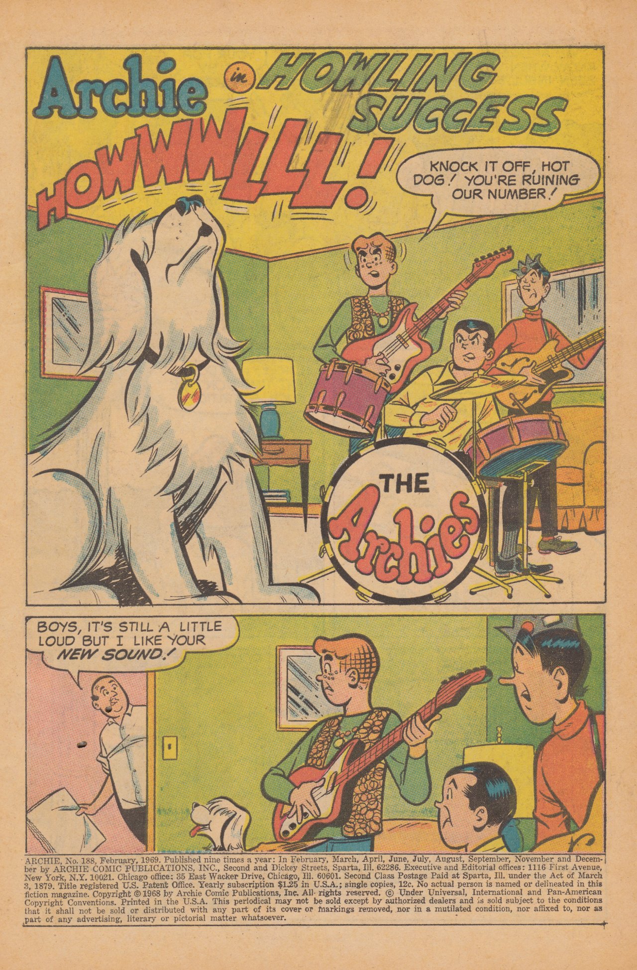 Read online Archie (1960) comic -  Issue #188 - 3