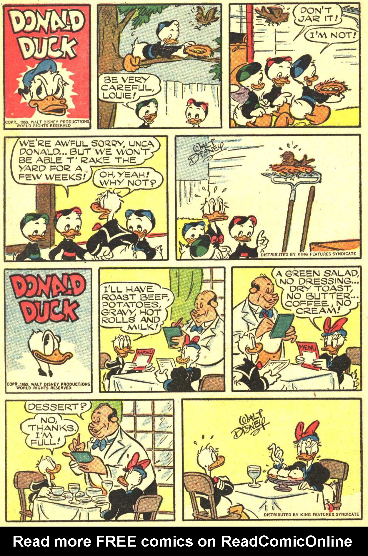Read online Walt Disney's Comics and Stories comic -  Issue #164 - 35