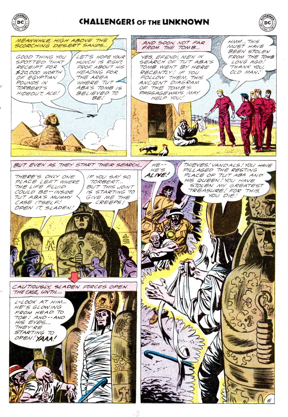 Challengers of the Unknown (1958) Issue #25 #25 - English 6