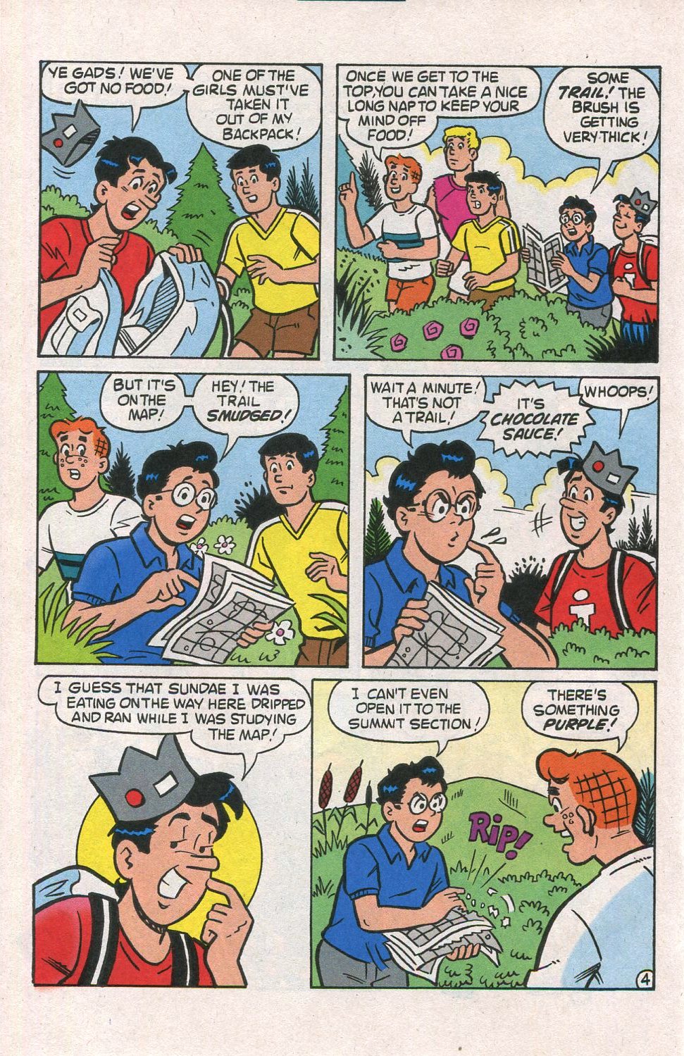 Read online Archie's Vacation Special comic -  Issue #6 - 6