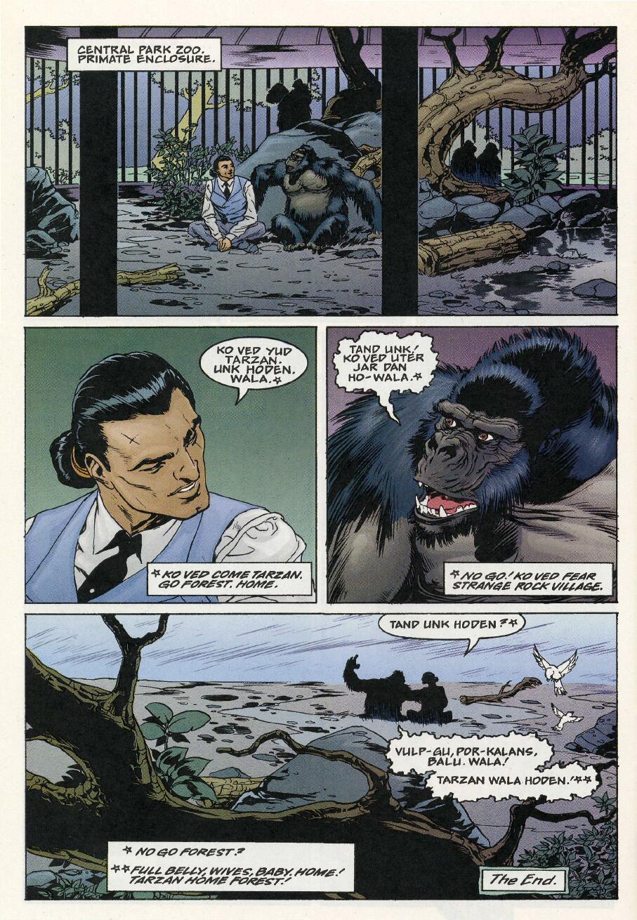 Read online Tarzan (1996) comic -  Issue #16 - 30