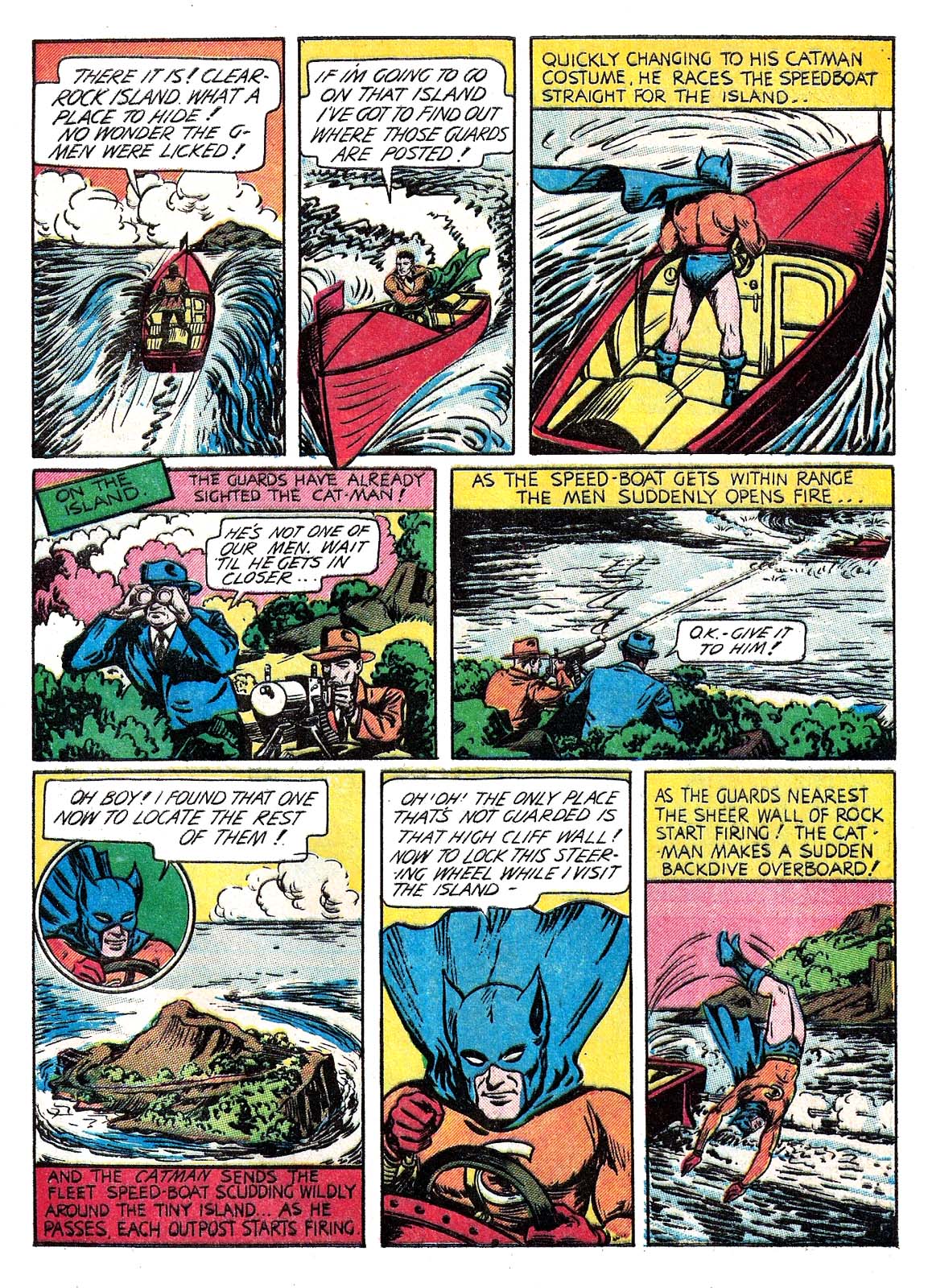 Read online Cat-Man Comics comic -  Issue #2 - 7