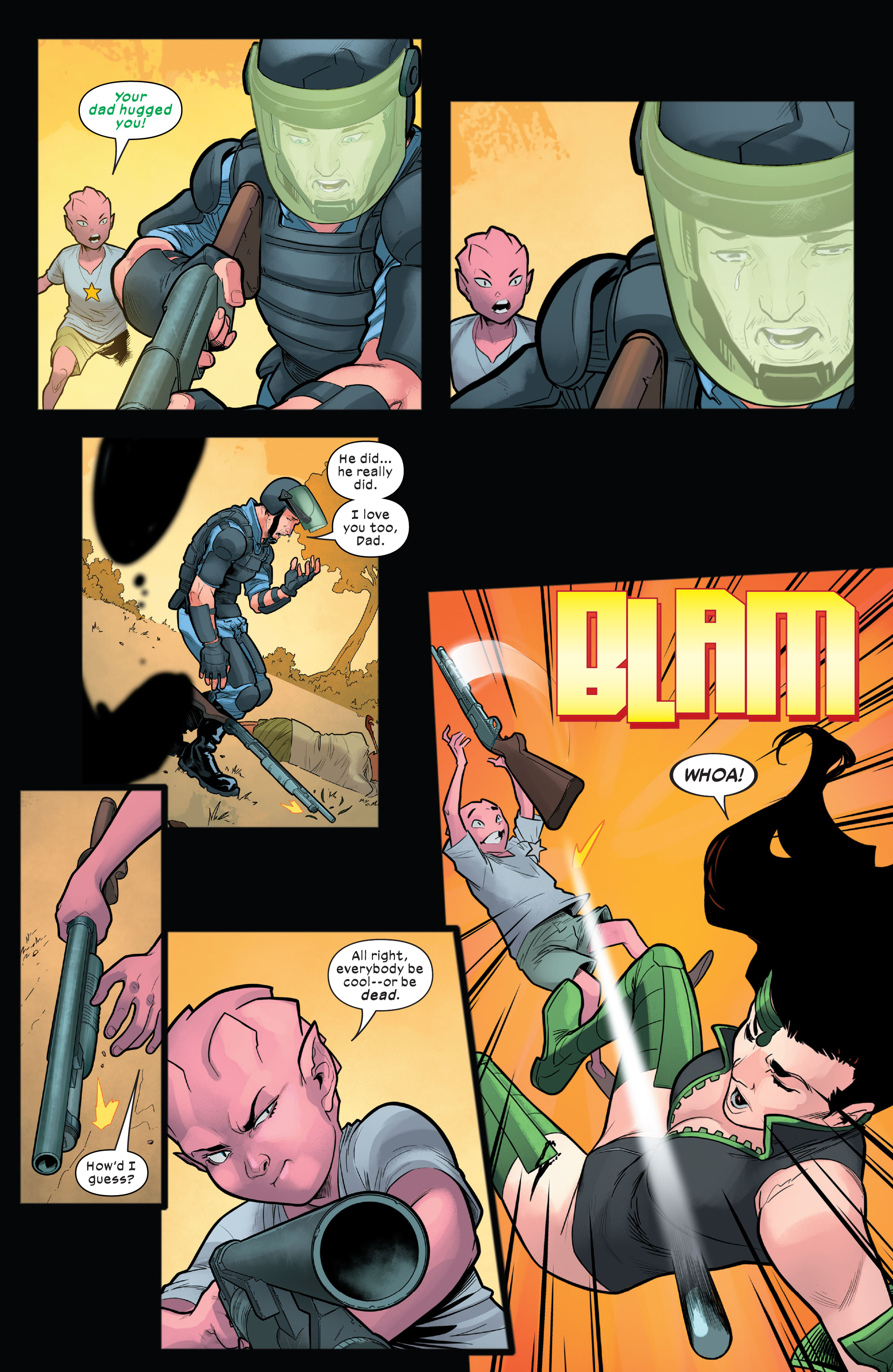 Read online X-Men Unlimited: X-Men Green comic -  Issue #2 - 8
