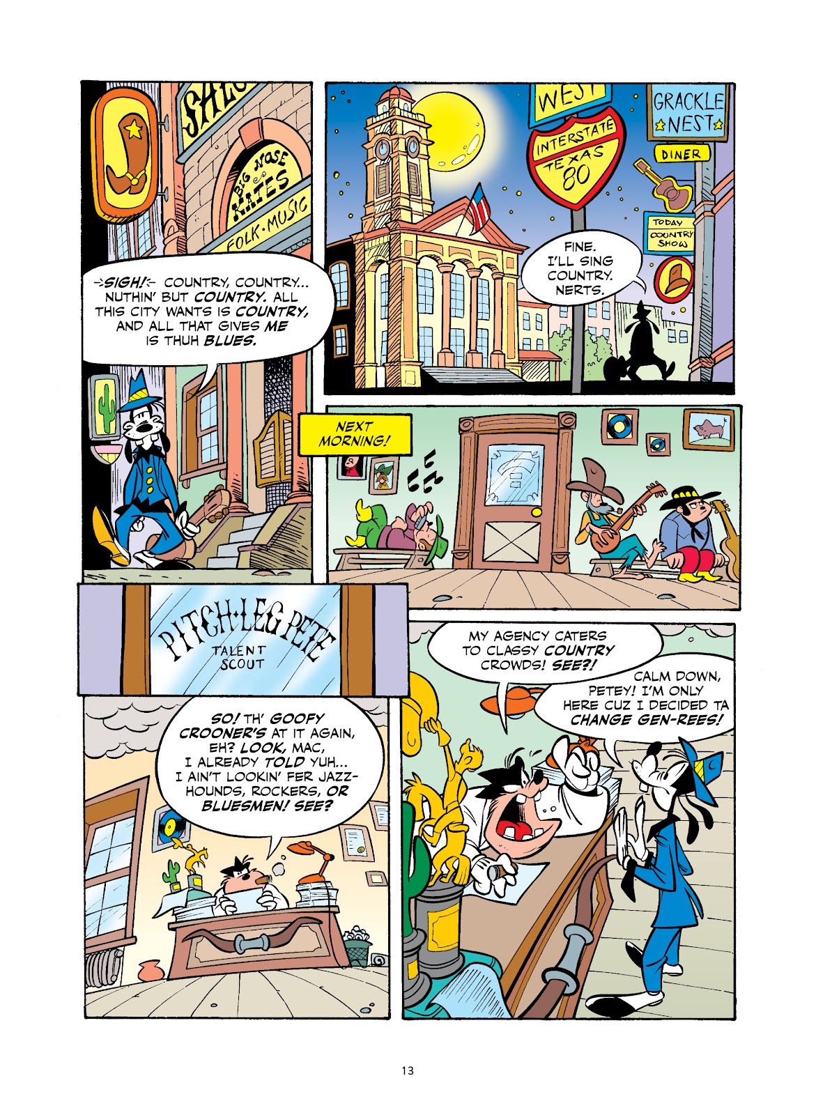 Walt Disney's Mickey and Donald: For Whom the Doorbell Tolls and Other Tales Inspired by Hemingway issue TPB (Part 1) - Page 14