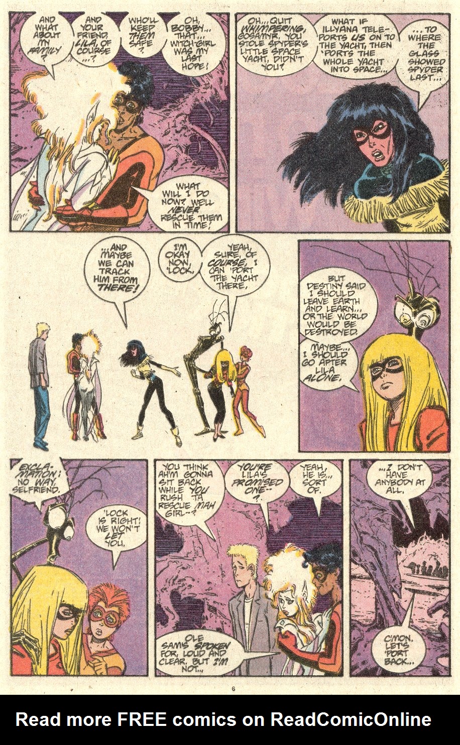 Read online The New Mutants comic -  Issue #68 - 6