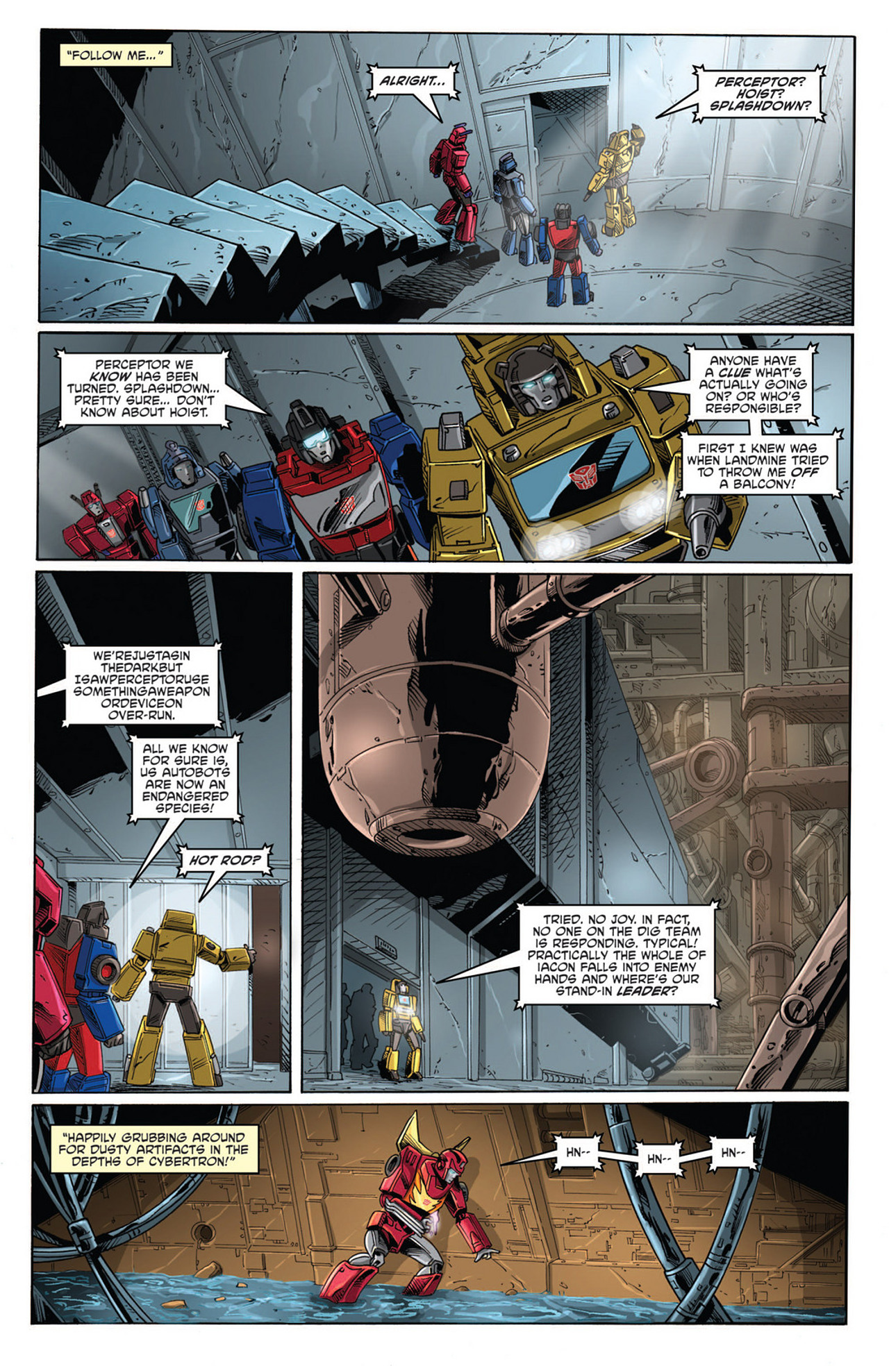 Read online The Transformers: Regeneration One comic -  Issue #88 - 13