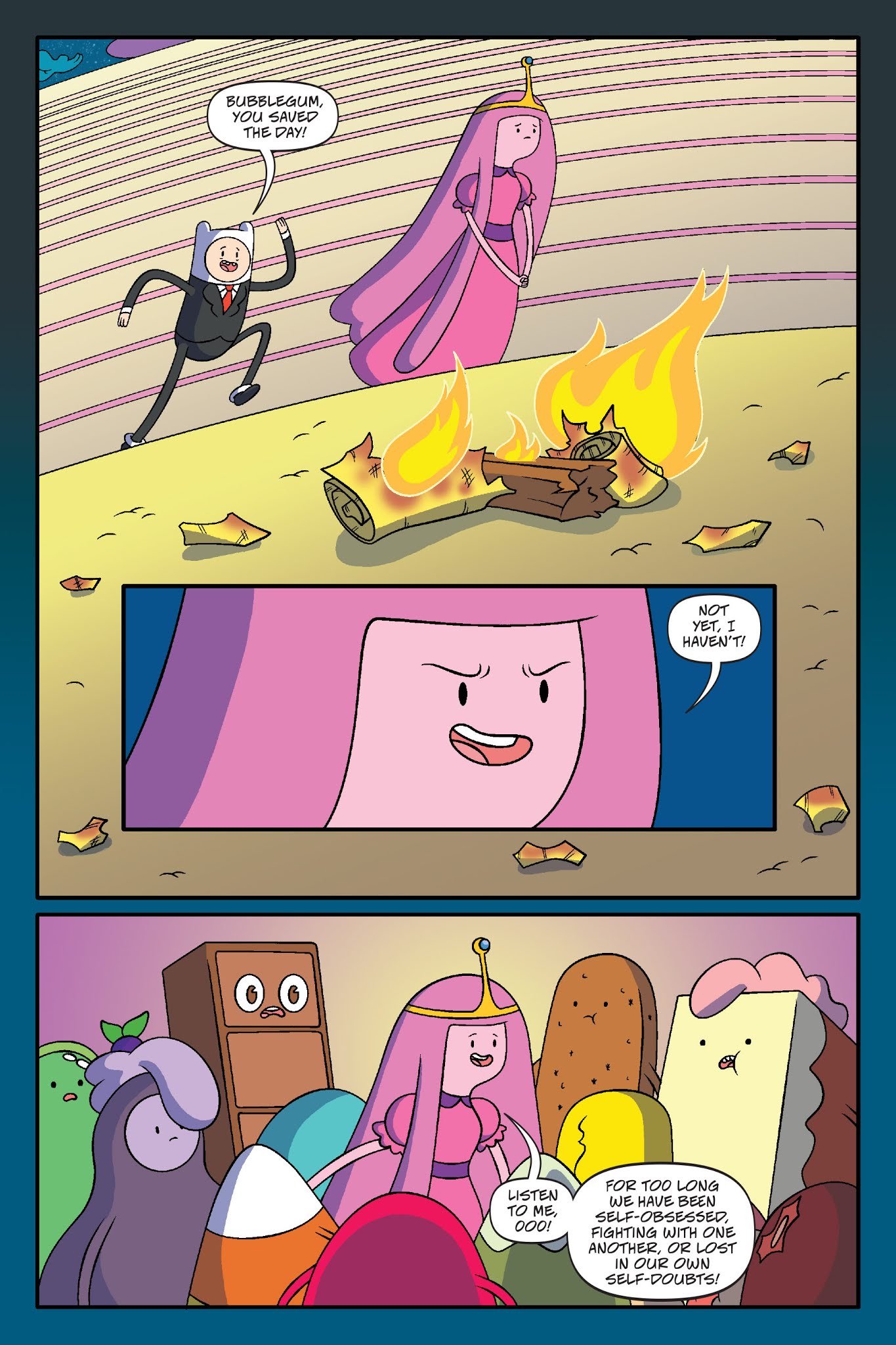 Read online Adventure Time: President Bubblegum comic -  Issue # TPB - 133