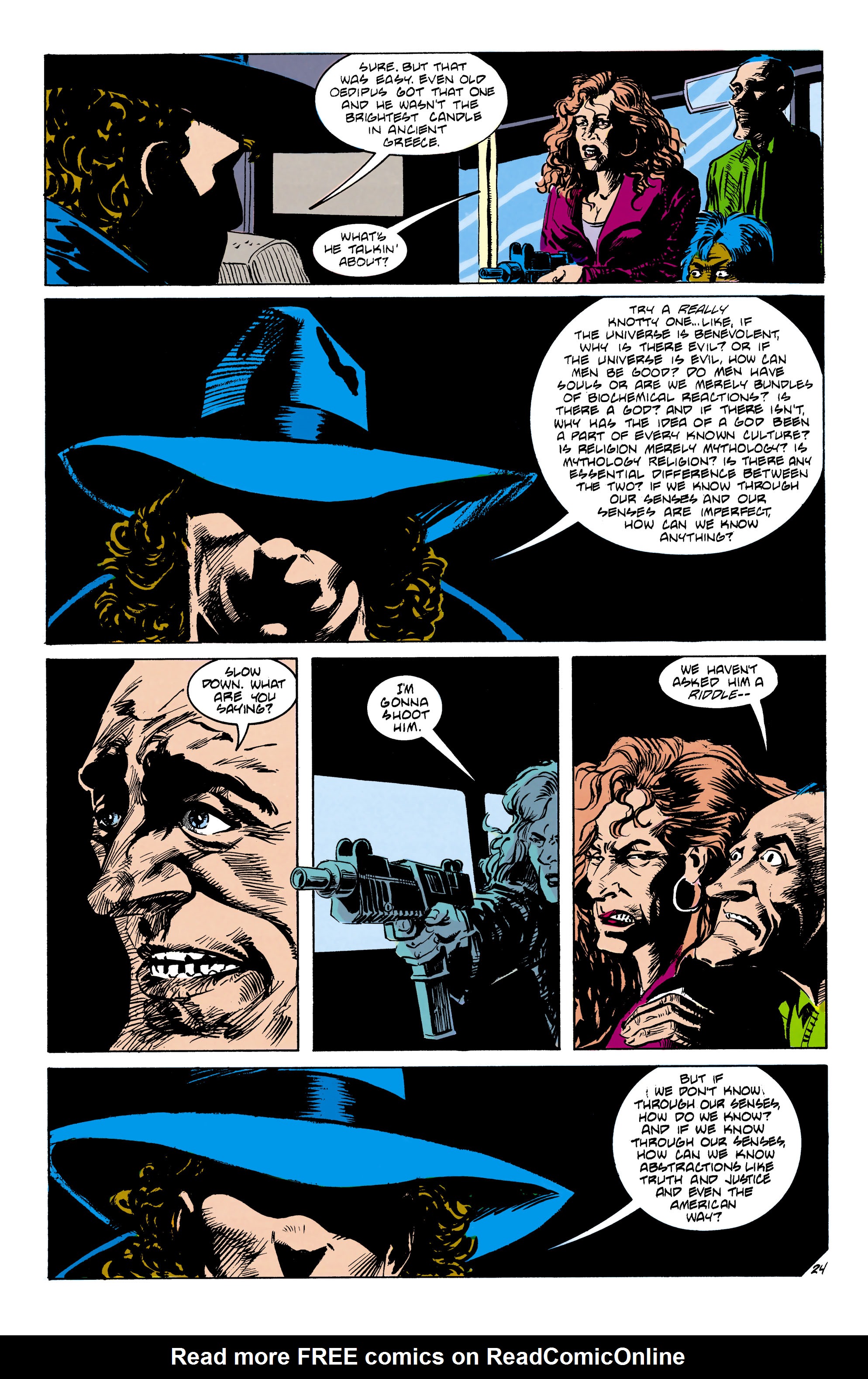 Read online The Question (1987) comic -  Issue #26 - 25