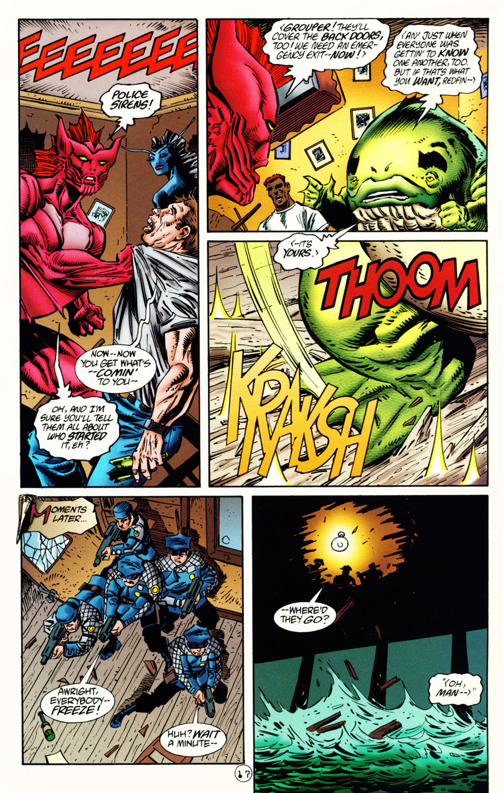 Read online Tangent Comics/ Sea Devils comic -  Issue # Full - 23