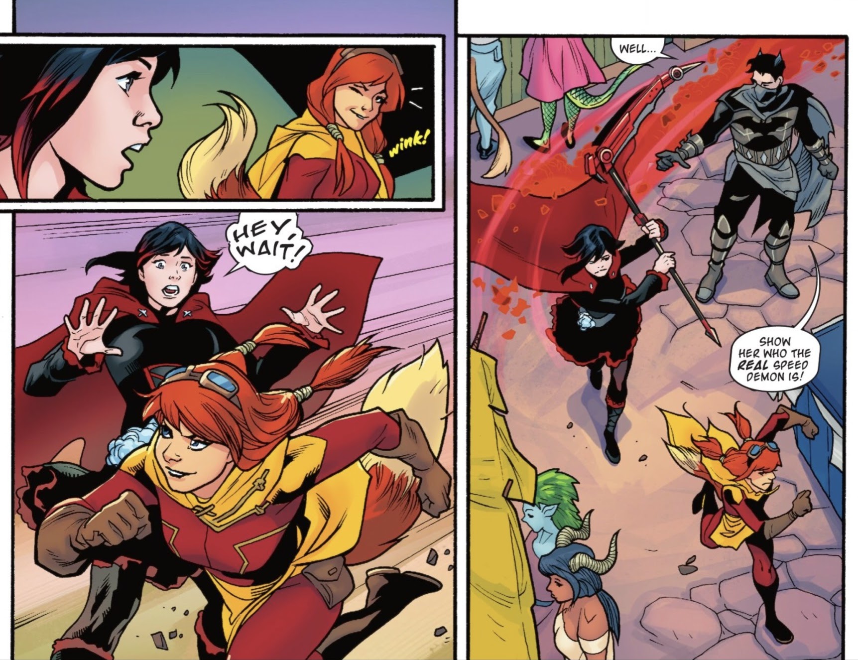 Read online RWBY/Justice League comic -  Issue #5 - 5