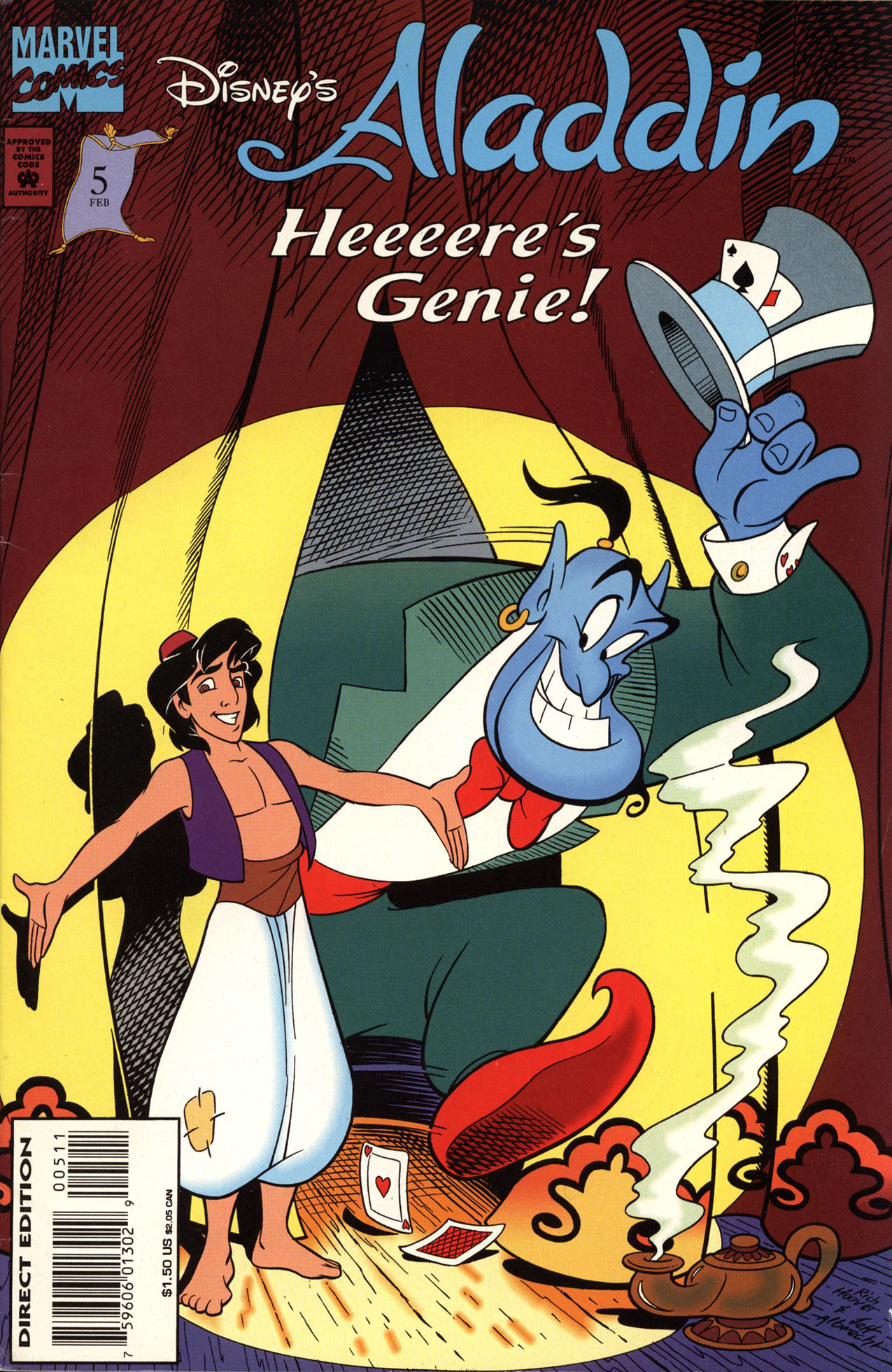 Read online Disney's Aladdin comic -  Issue #5 - 1