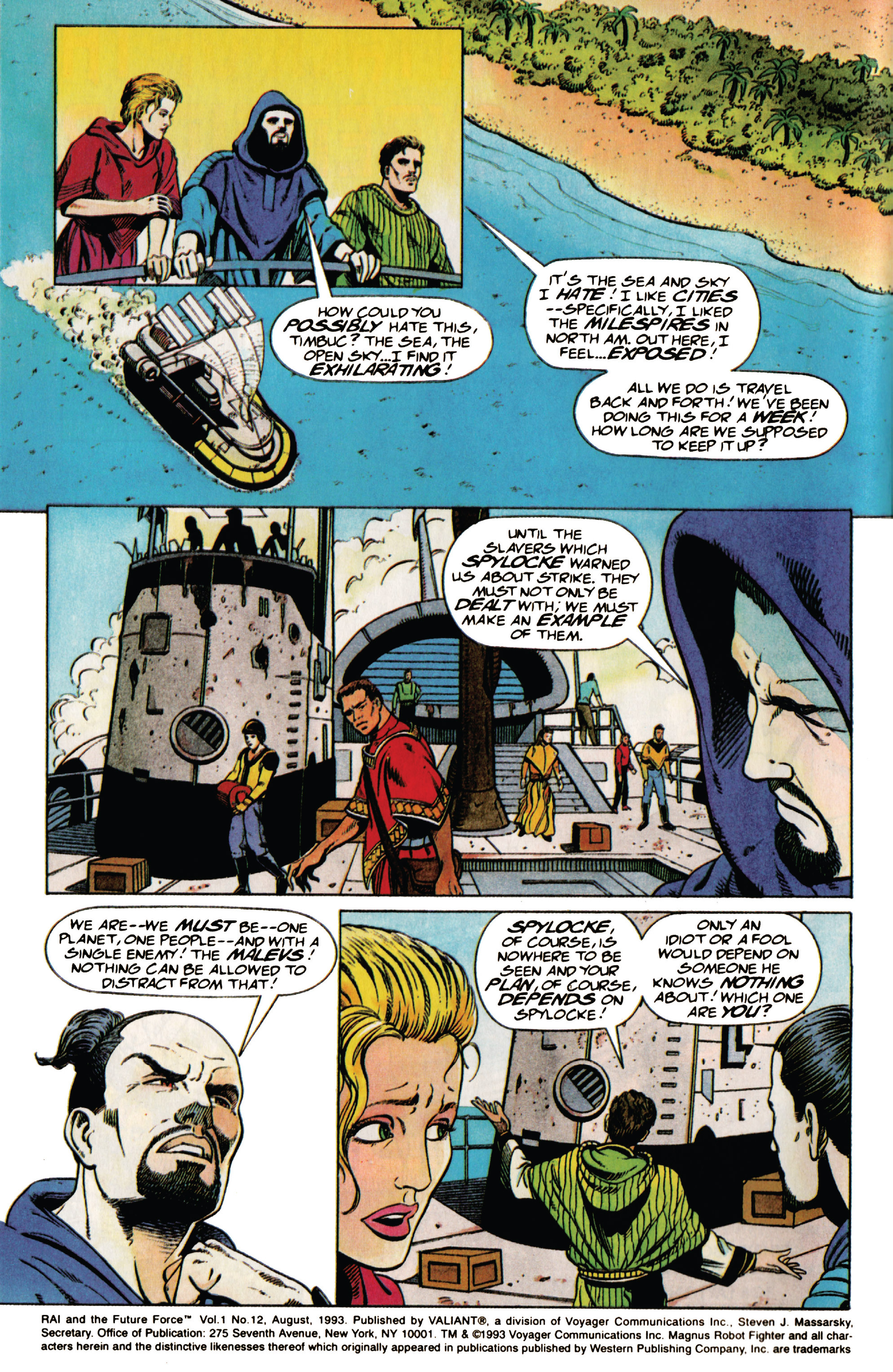 Read online Rai (1992) comic -  Issue #12 - 3