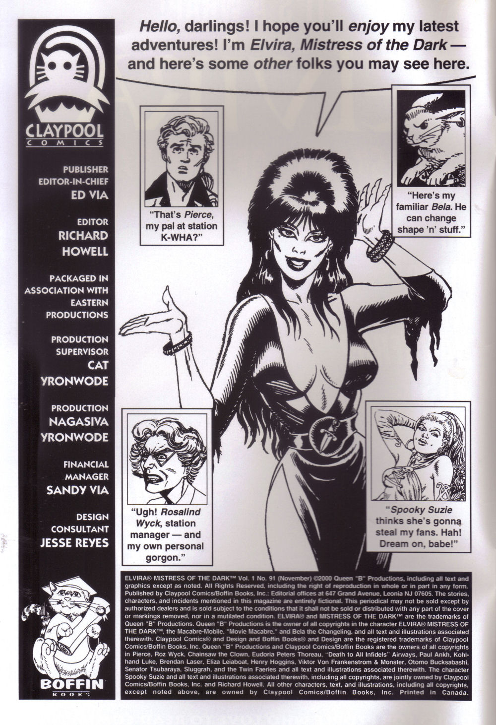 Read online Elvira, Mistress of the Dark comic -  Issue #91 - 2