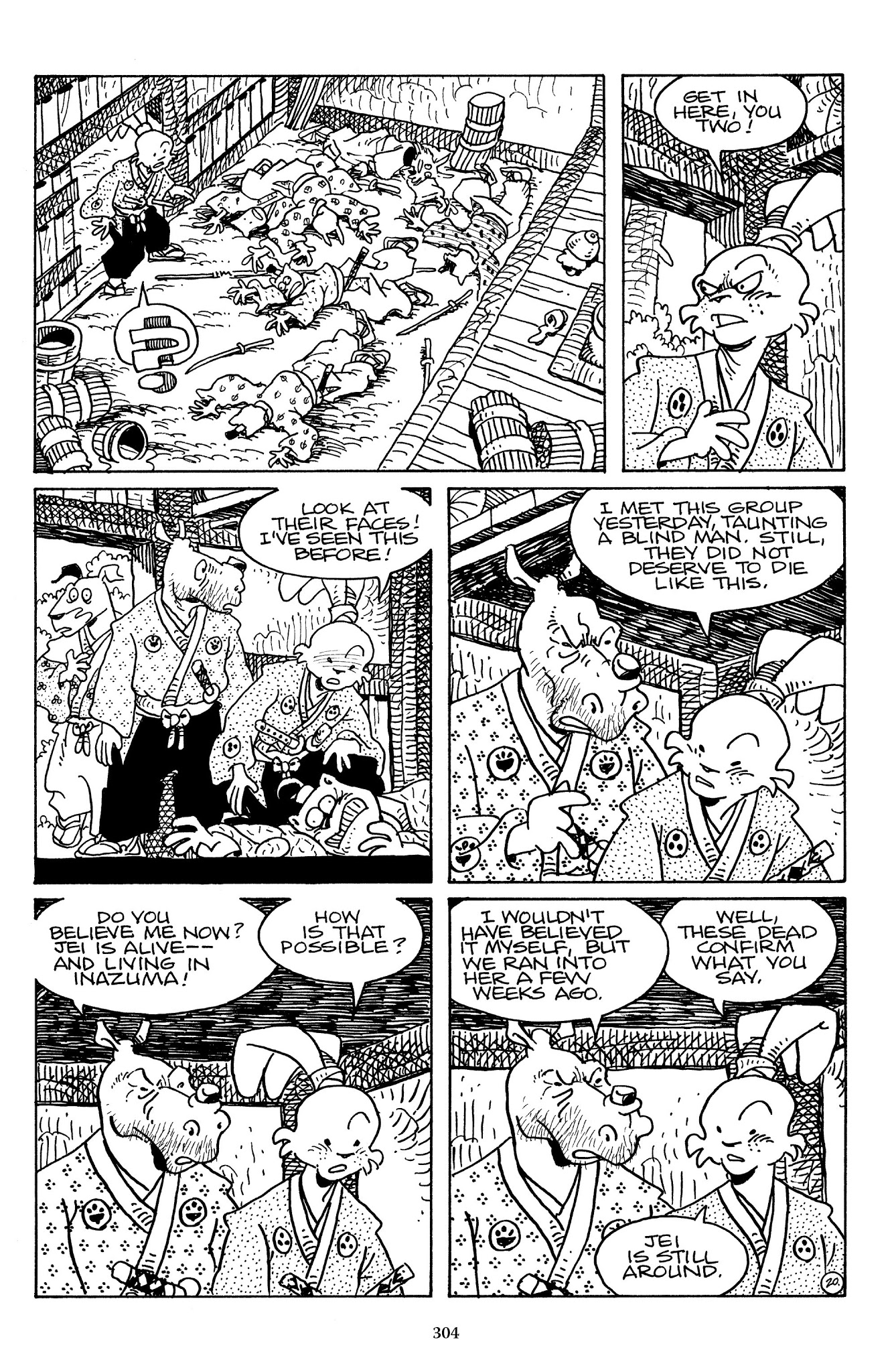 Read online The Usagi Yojimbo Saga comic -  Issue # TPB 6 - 302