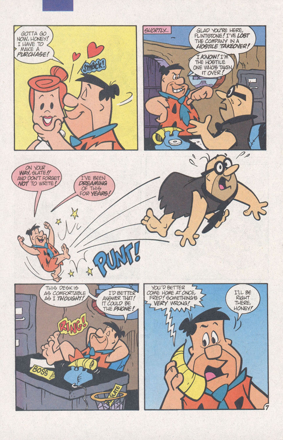 Read online The Flintstones (1995) comic -  Issue #7 - 32
