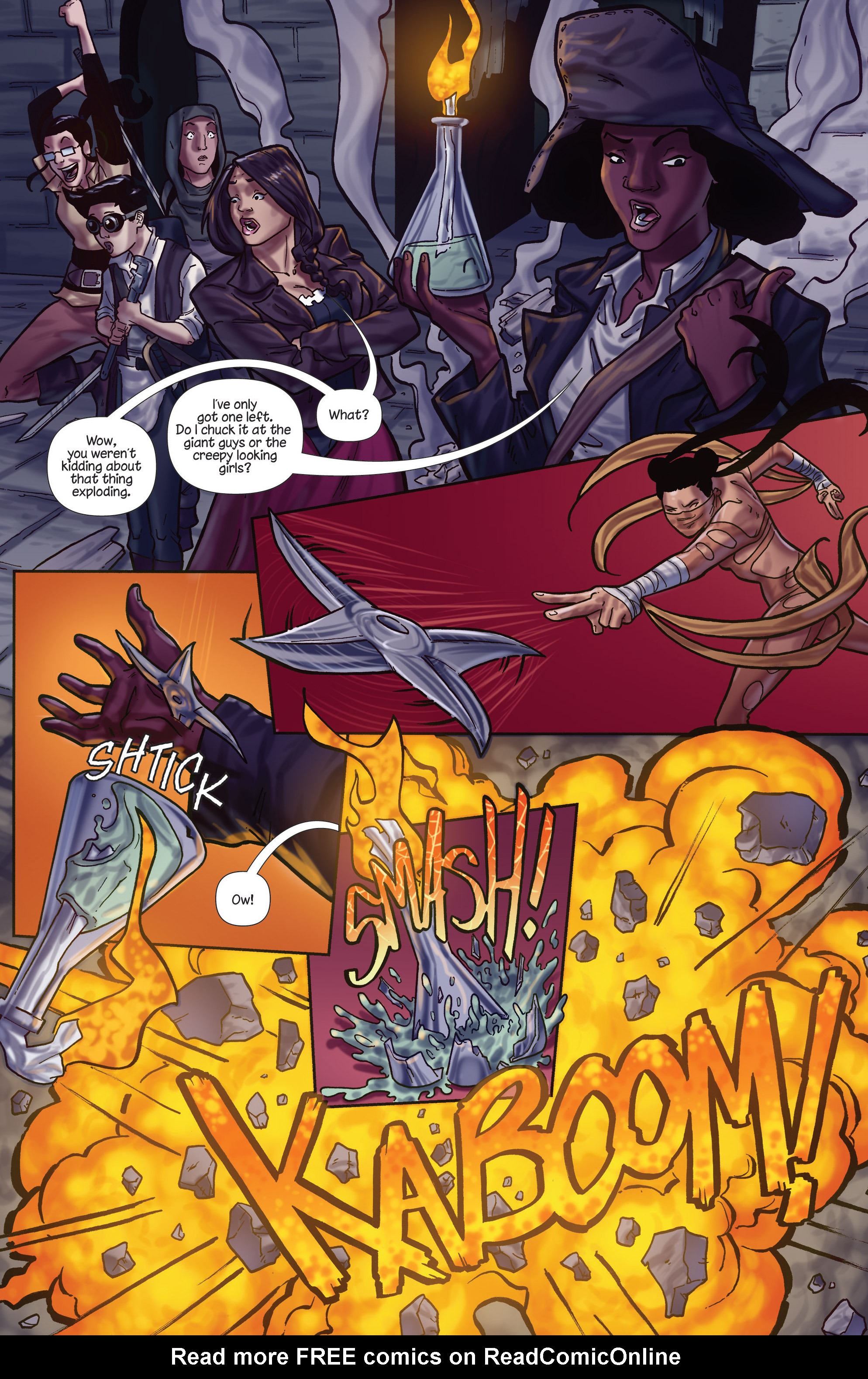 Read online Princeless: Raven the Pirate Princess comic -  Issue #8 - 18