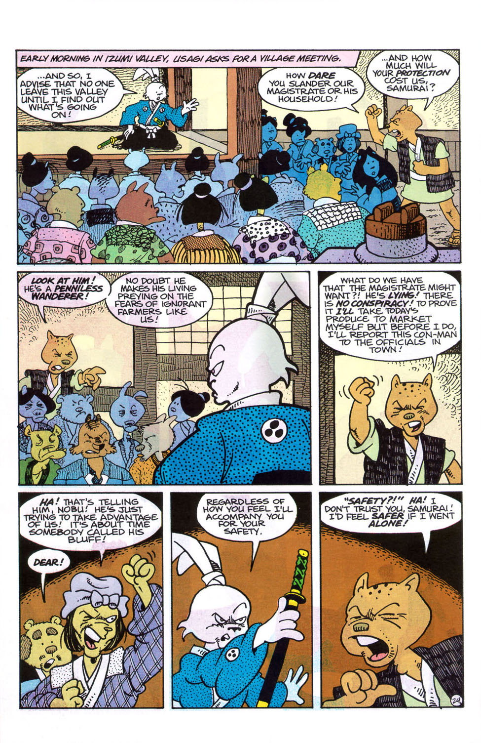 Read online Usagi Yojimbo (1993) comic -  Issue #4 - 26
