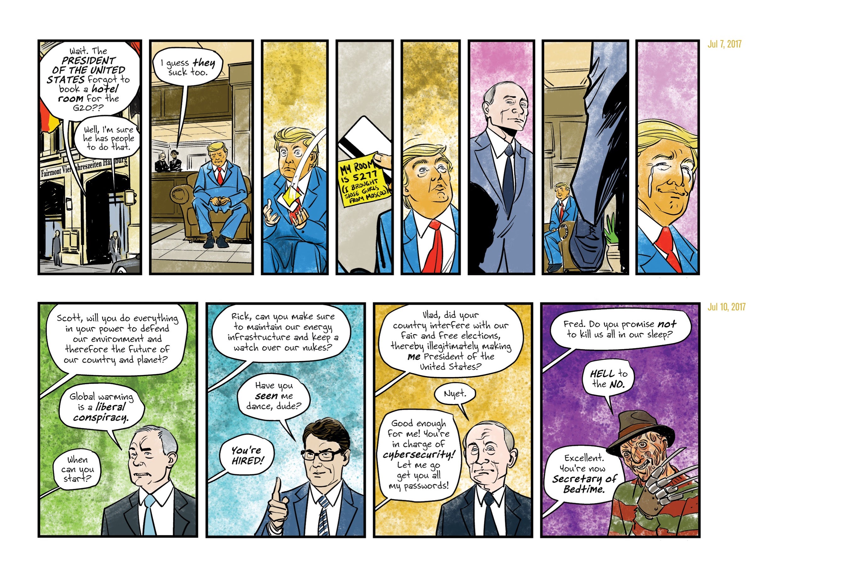 Read online Lil' Donnie: Executive Privilege comic -  Issue # TPB - 41