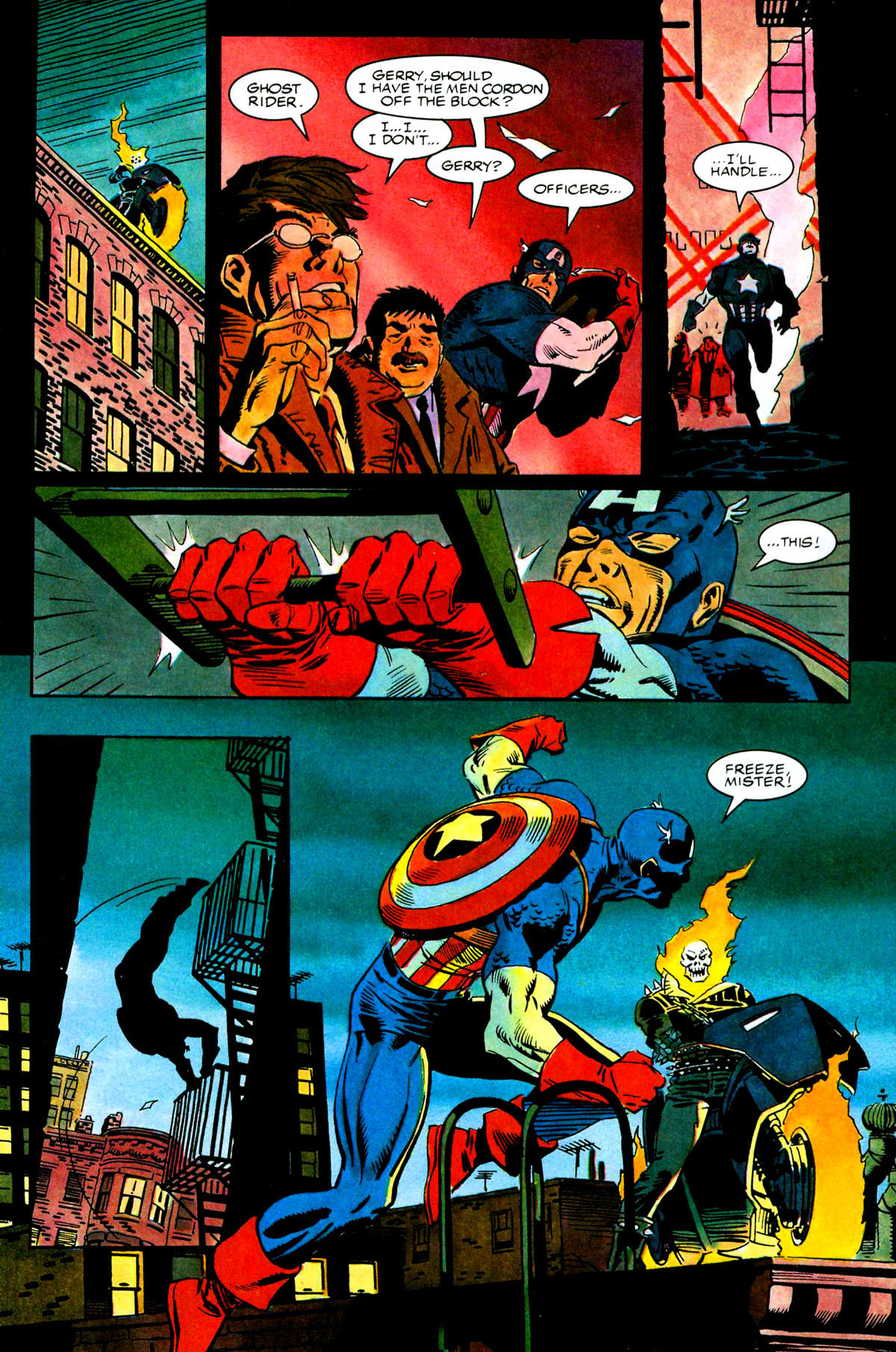 Read online Ghost Rider/Captain America: Fear comic -  Issue # Full - 25