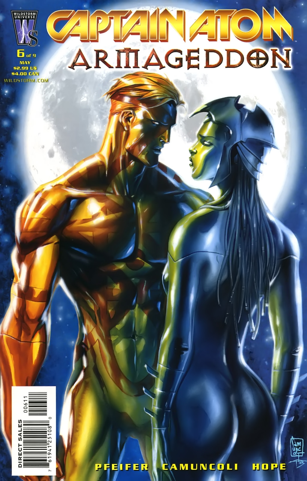 Read online Captain Atom: Armageddon comic -  Issue #6 - 1