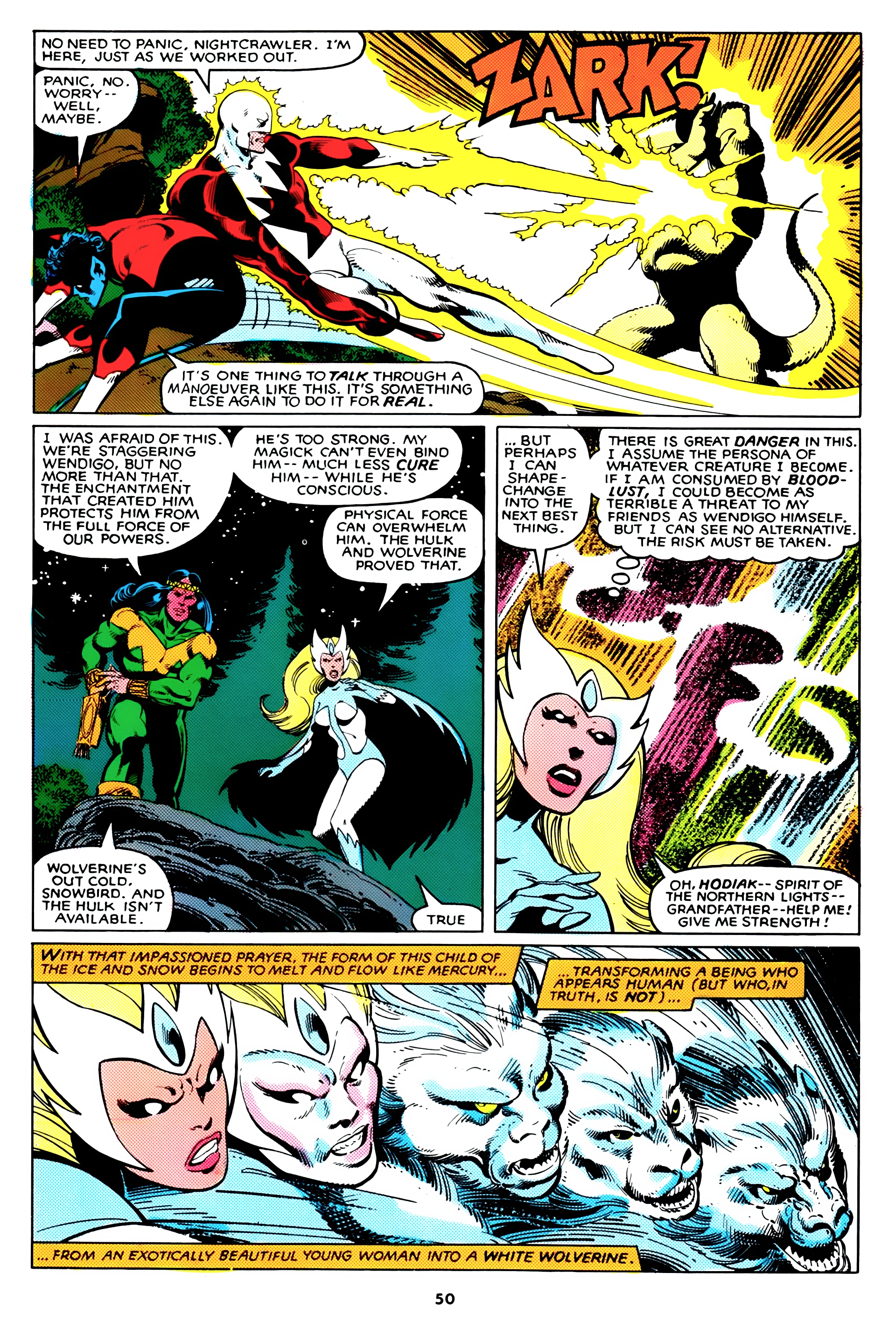 Read online X-Men Annual UK comic -  Issue #1992 - 47