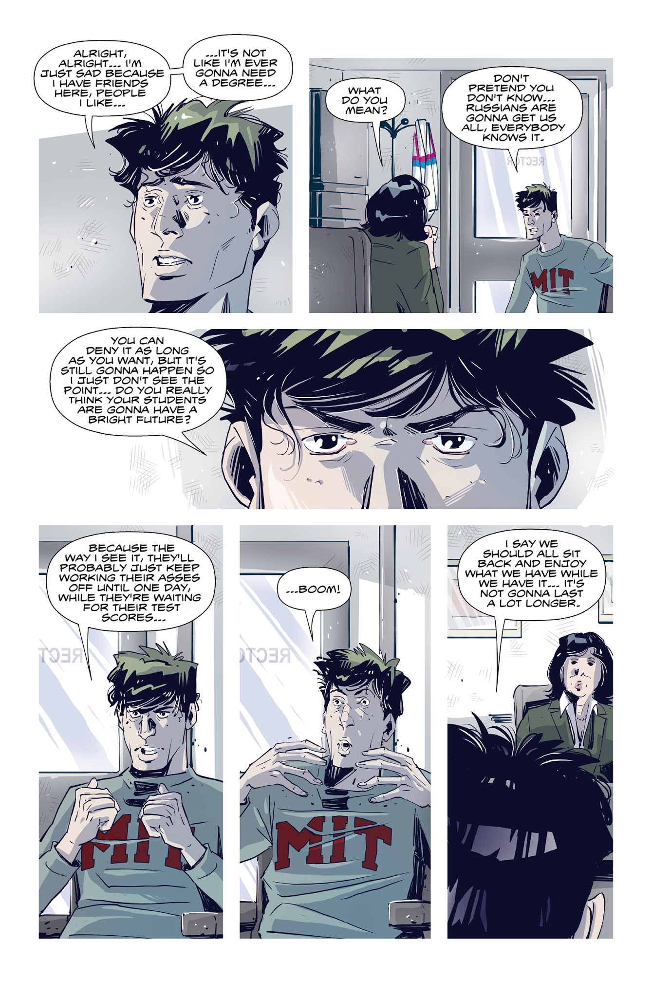 Read online Hotline Miami Wildlife comic -  Issue #6 - 6