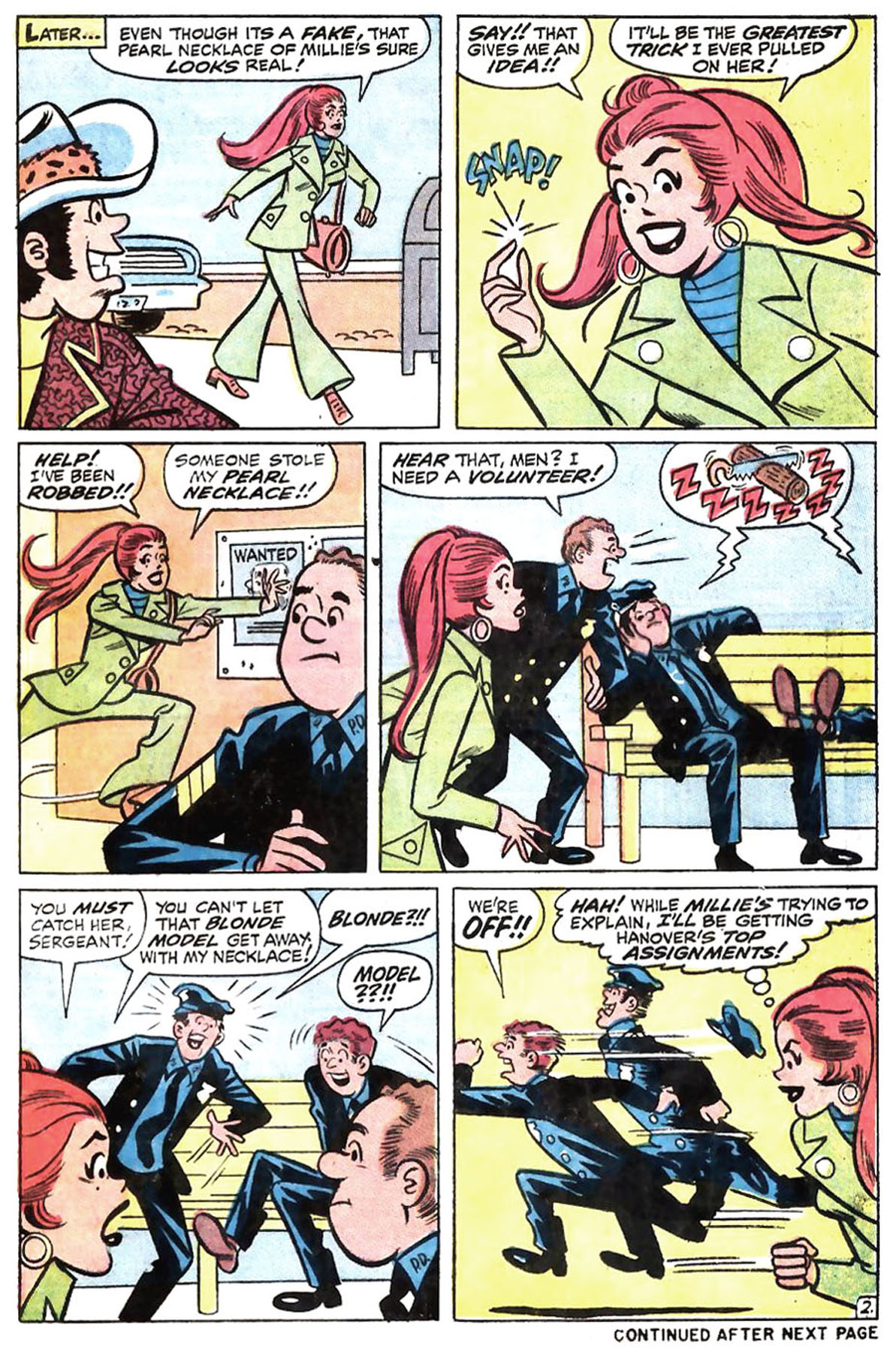 Read online Millie the Model comic -  Issue #172 - 25