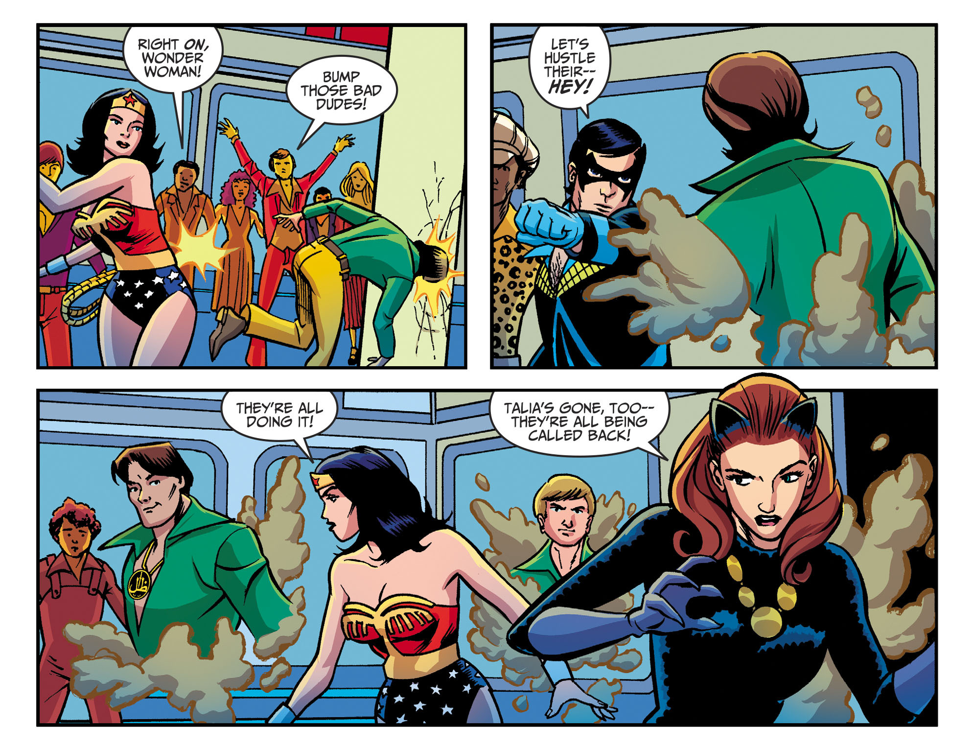 Read online Batman '66 Meets Wonder Woman '77 comic -  Issue #11 - 12