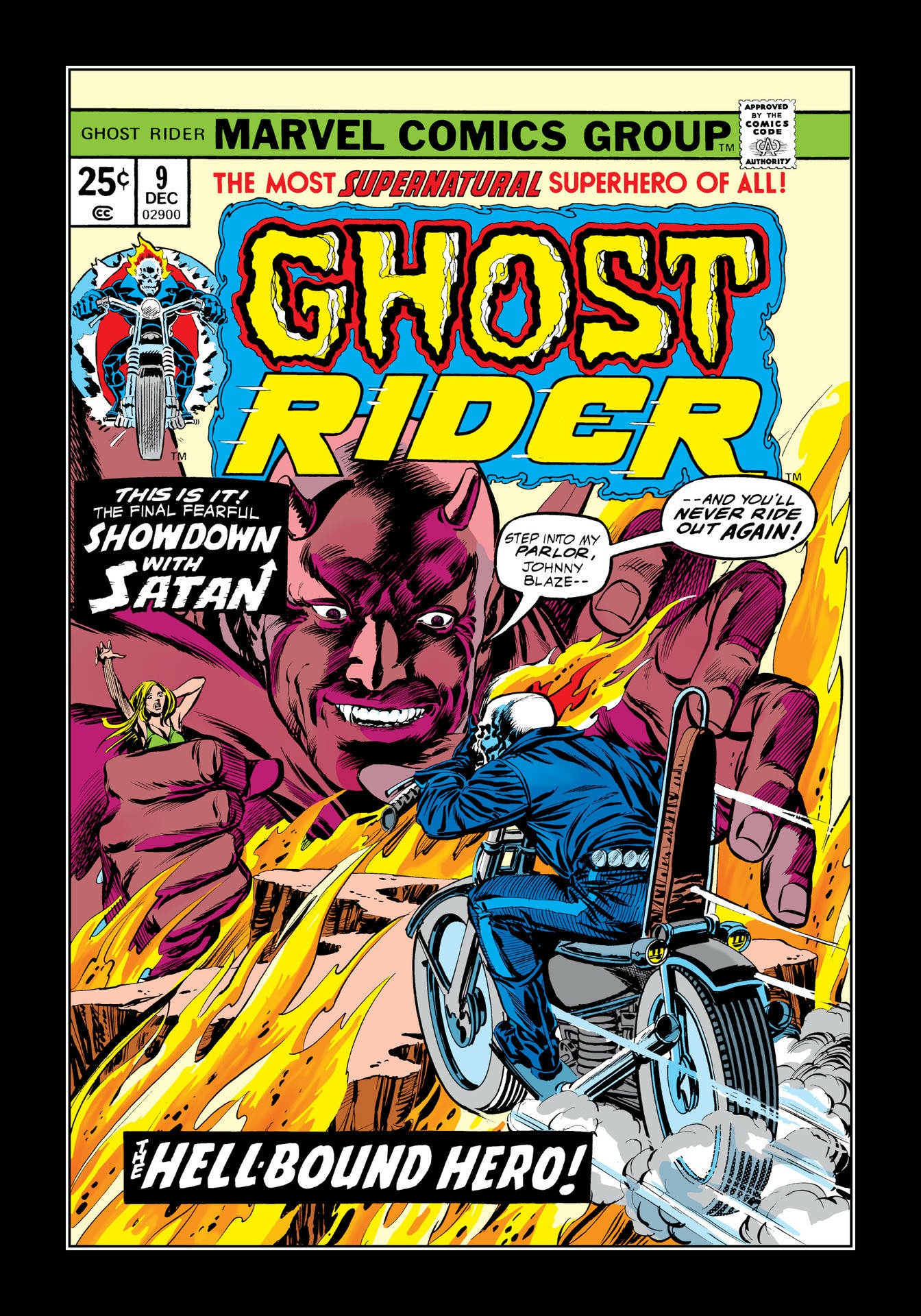 Read online Marvel Masterworks: Ghost Rider comic -  Issue # TPB 2 (Part 1) - 65