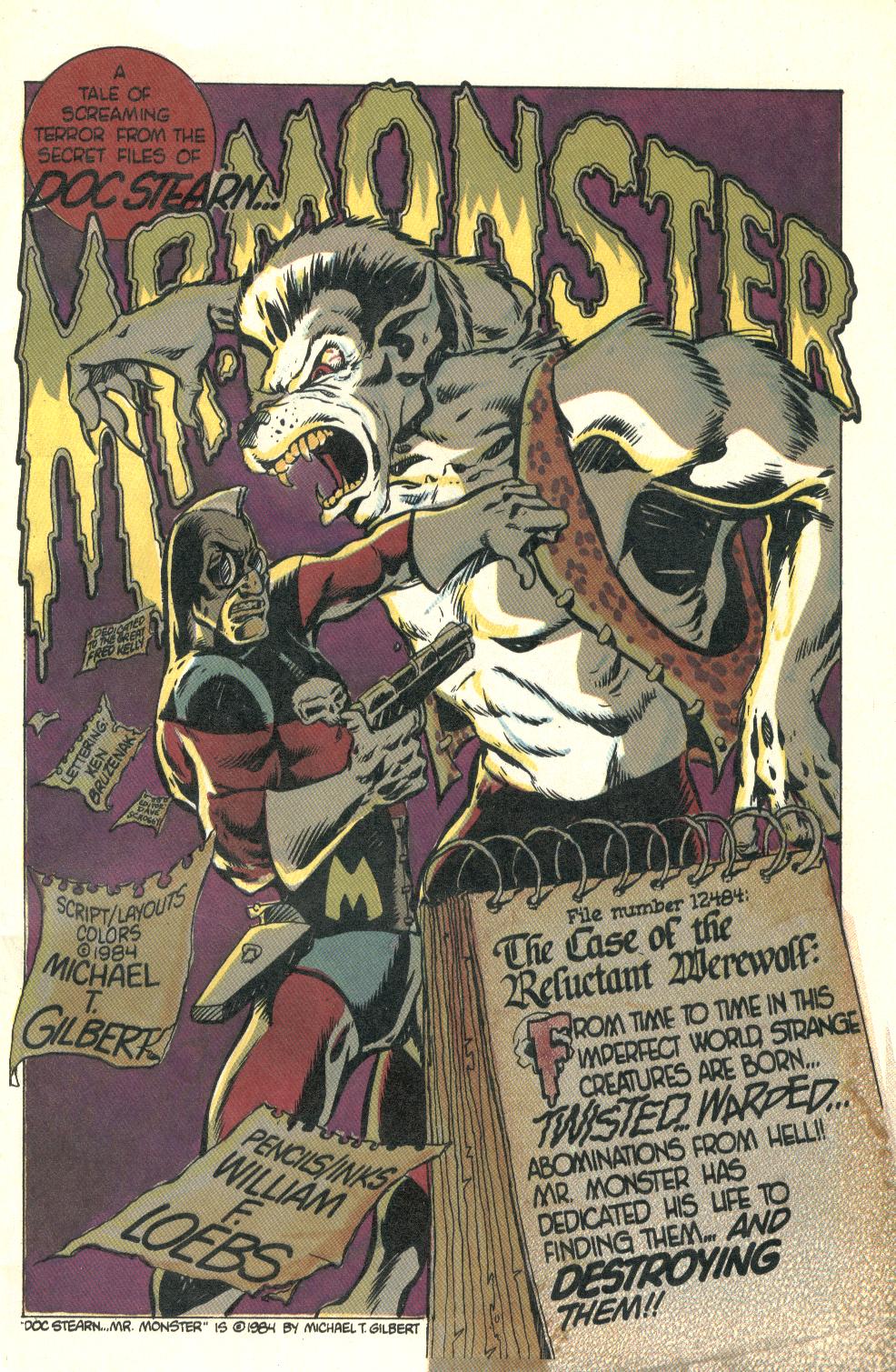 Read online Doc Stearn...Mr. Monster comic -  Issue #1 - 2