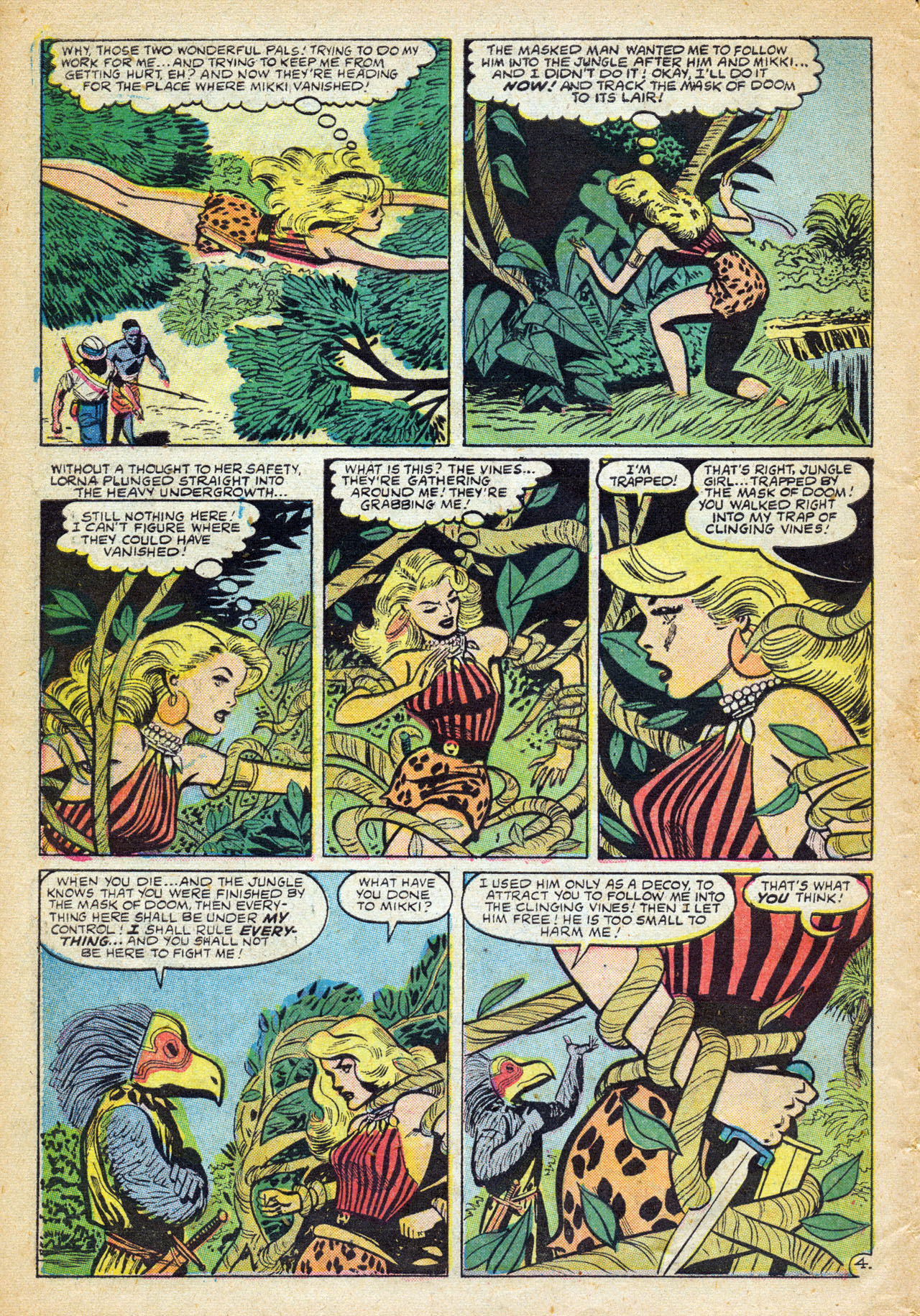 Read online Lorna, The Jungle Girl comic -  Issue #15 - 29
