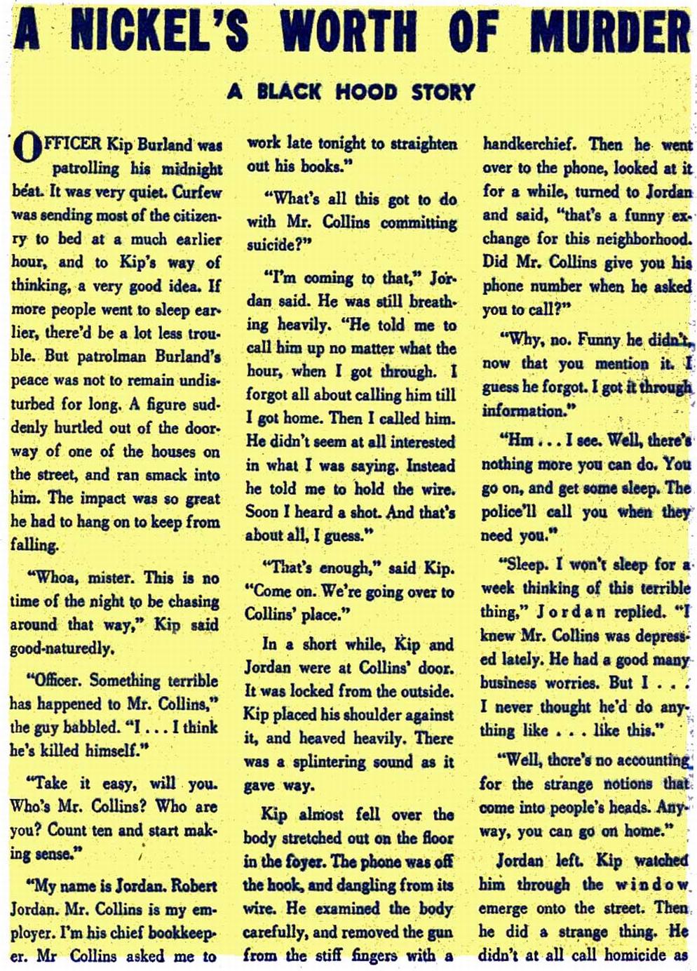 Read online Black Hood Comics comic -  Issue #15 - 35