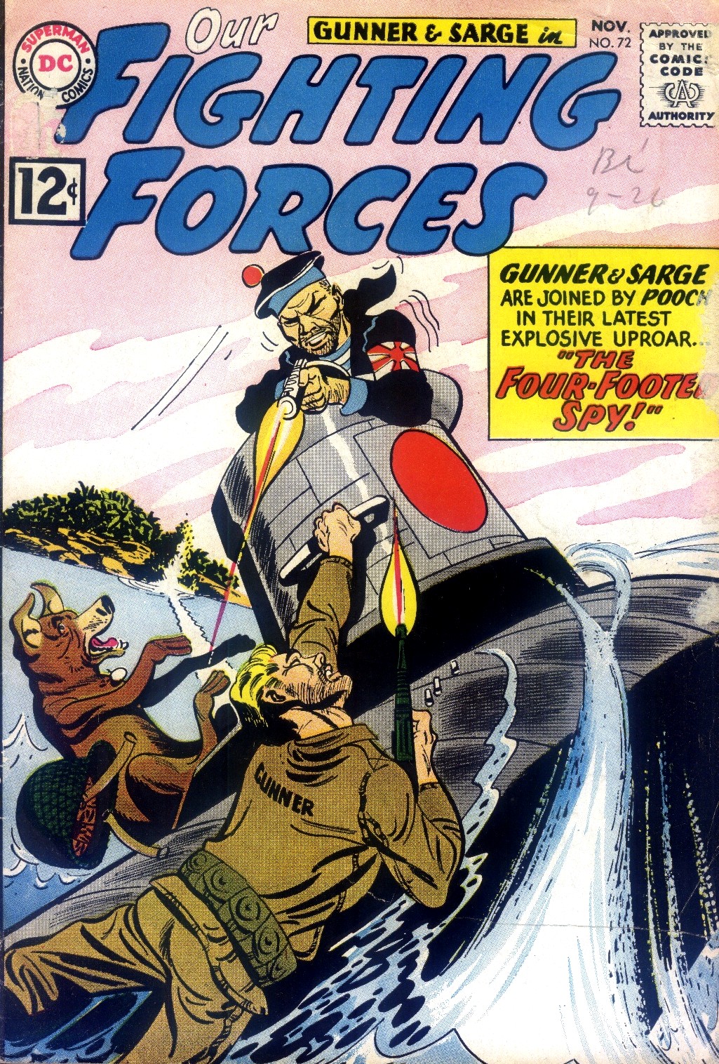Read online Our Fighting Forces comic -  Issue #72 - 1