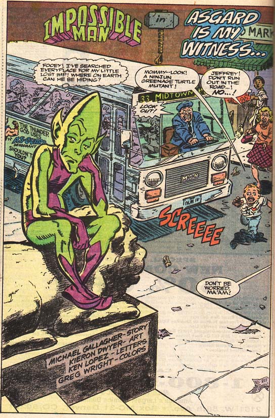 Read online The Impossible Man Summer Vacation Spectacular comic -  Issue #2 - 26