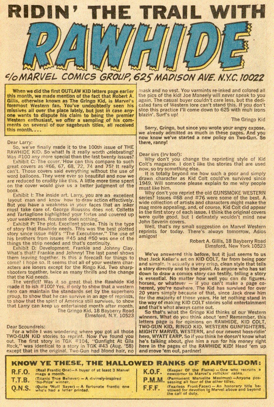 Read online The Rawhide Kid comic -  Issue #104 - 25