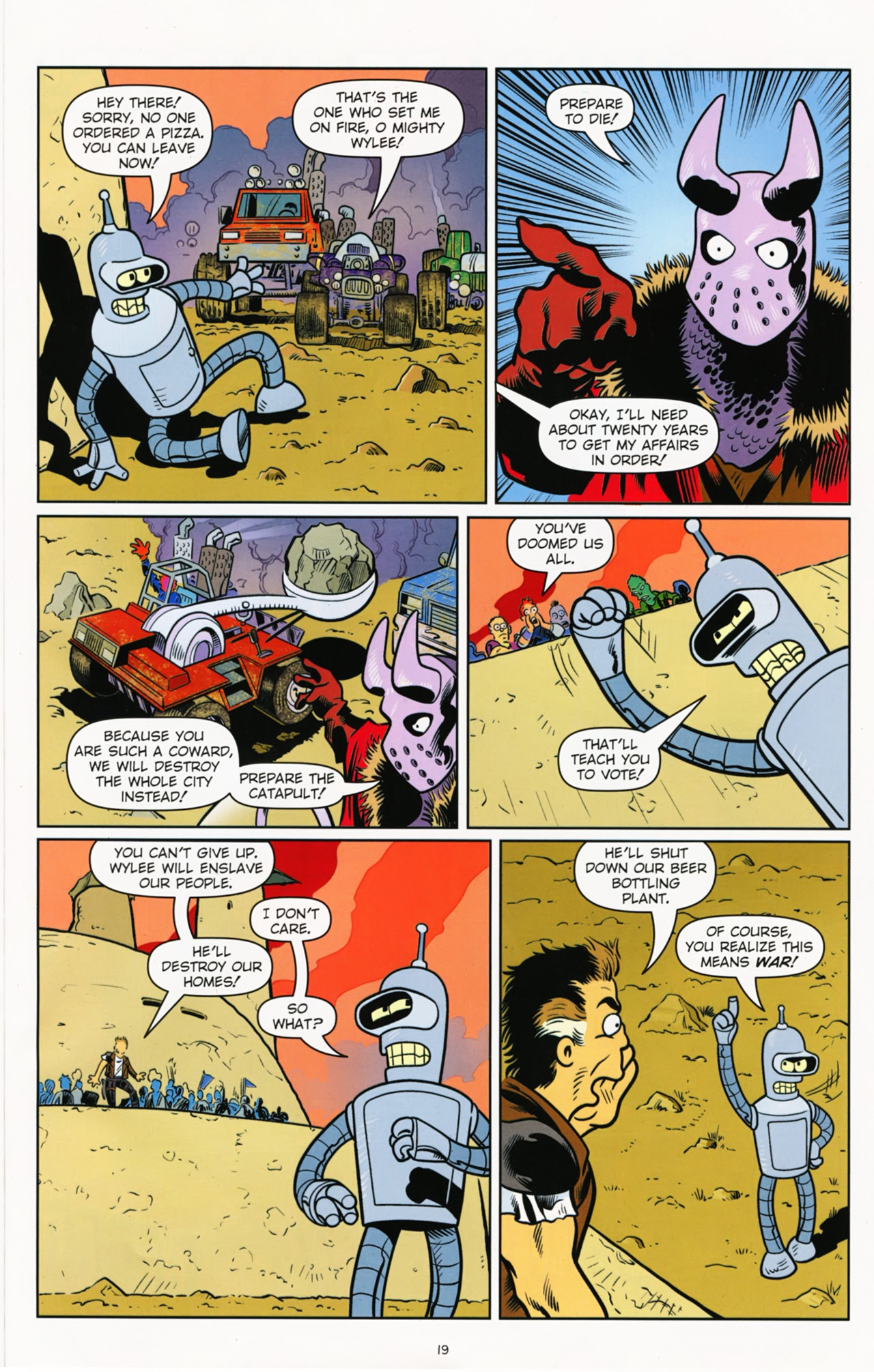 Read online Futurama Comics comic -  Issue #55 - 16