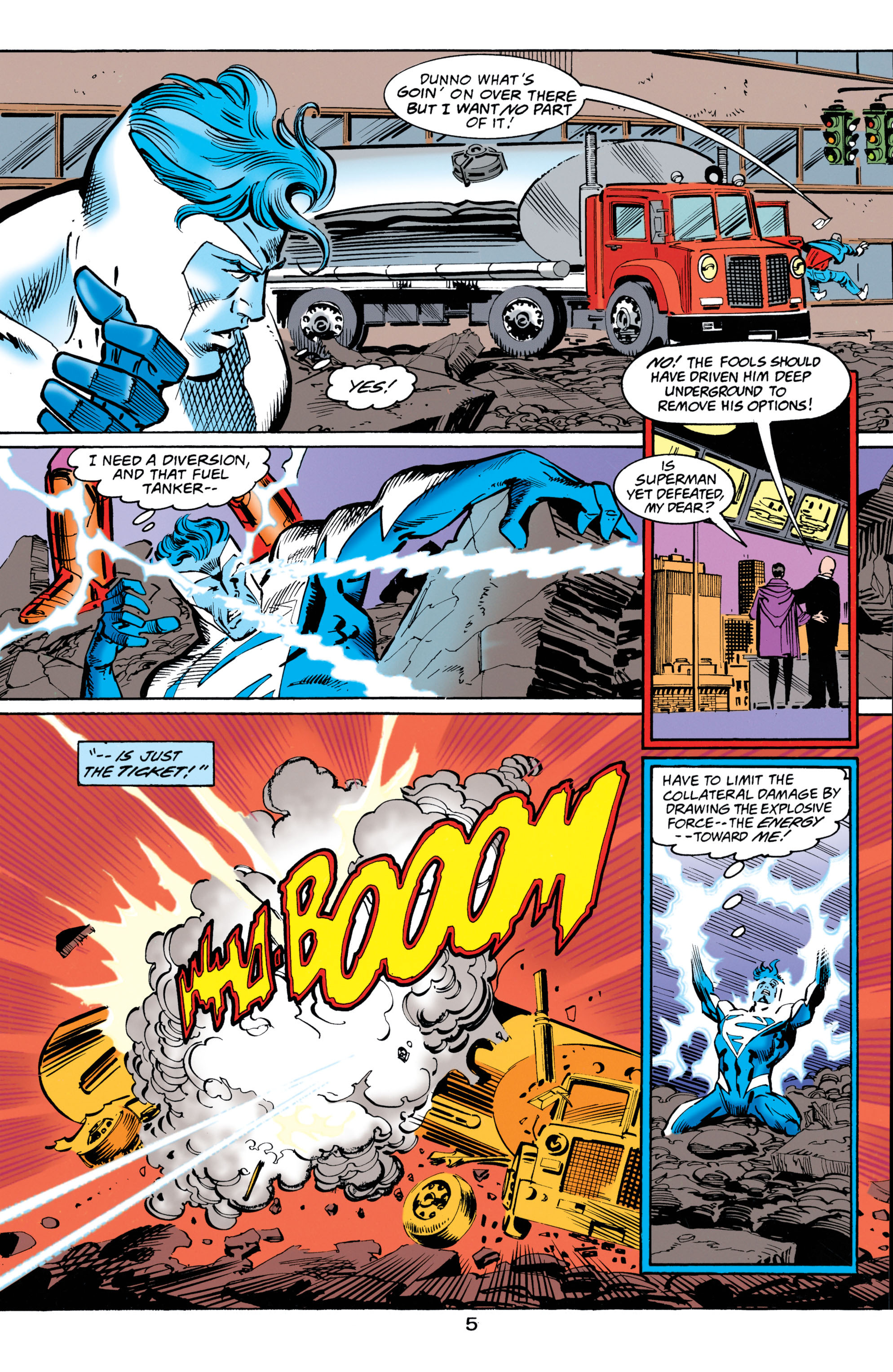 Read online Superman (1987) comic -  Issue #127 - 5