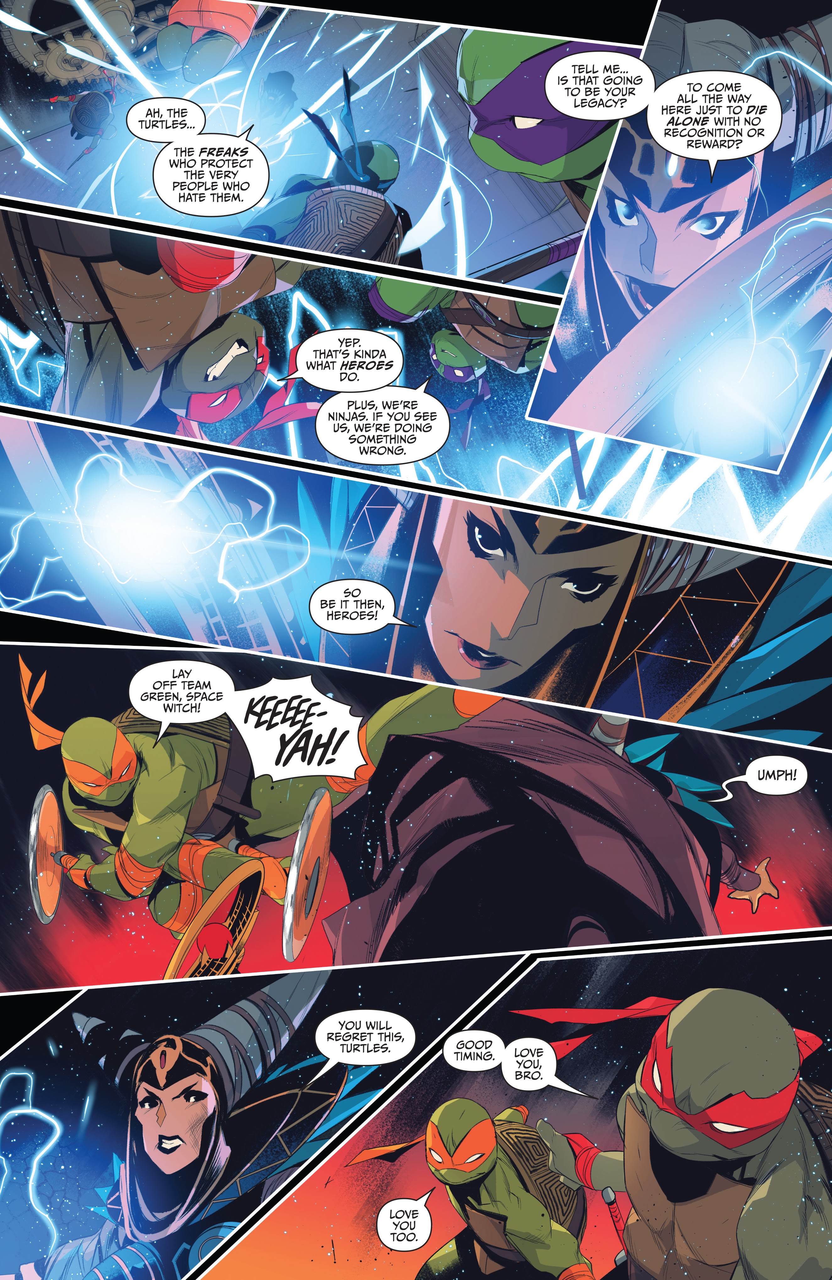 Read online Mighty Morphin Power Rangers: Teenage Mutant Ninja Turtles comic -  Issue # _TPB - 115