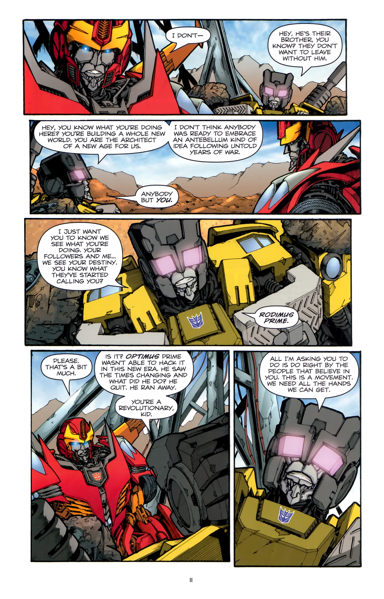 Read online The Transformers (2009) comic -  Issue #4 - 14