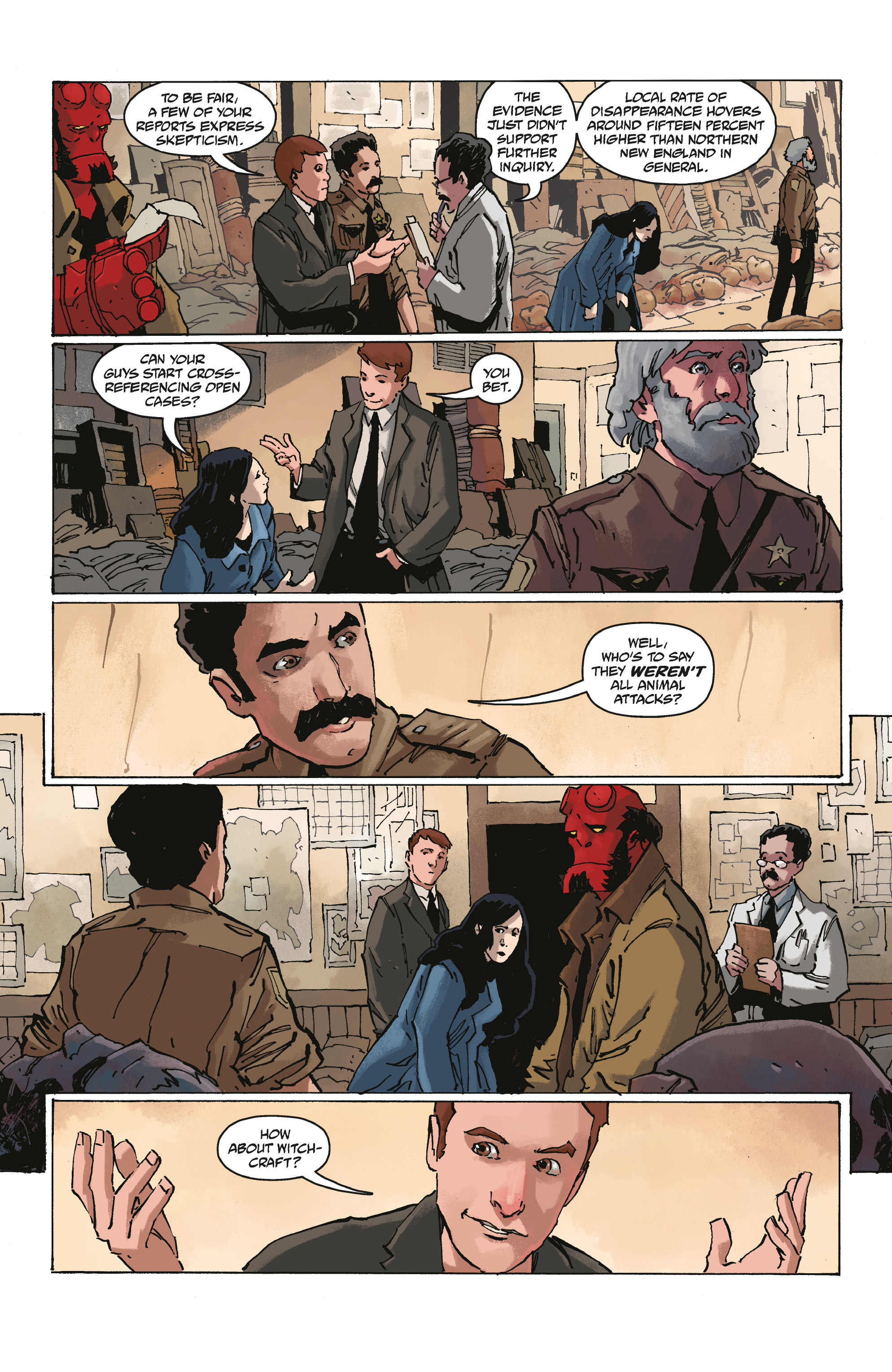Read online Hellboy and the B.P.R.D.: Saturn Returns comic -  Issue #1 - 14