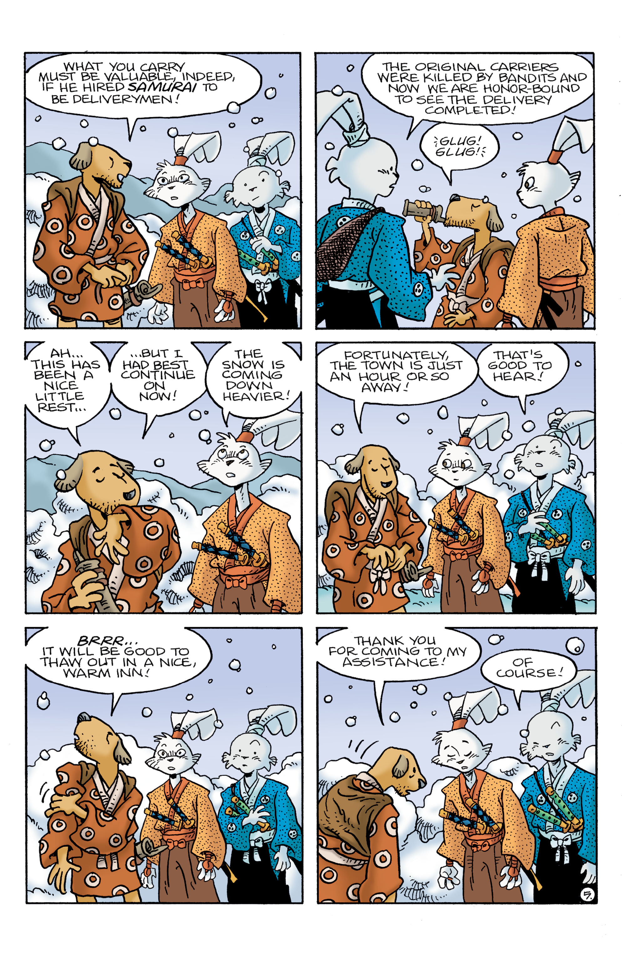 Read online Usagi Yojimbo (2019) comic -  Issue #29 - 7